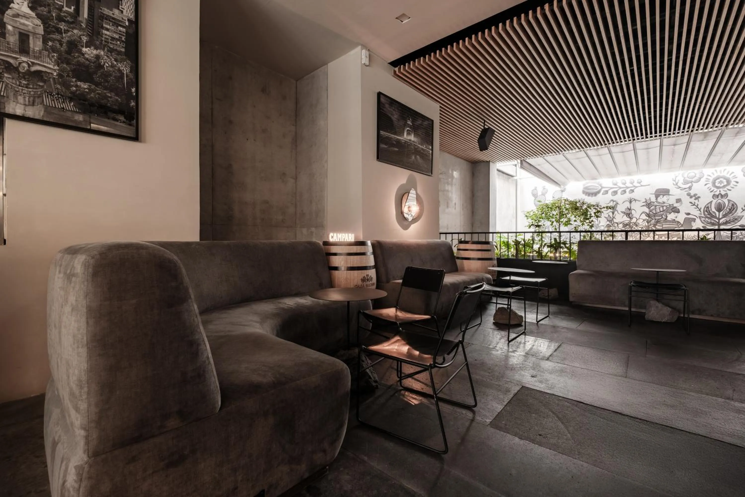 Living room in Hotel Casa Izel Roma Norte