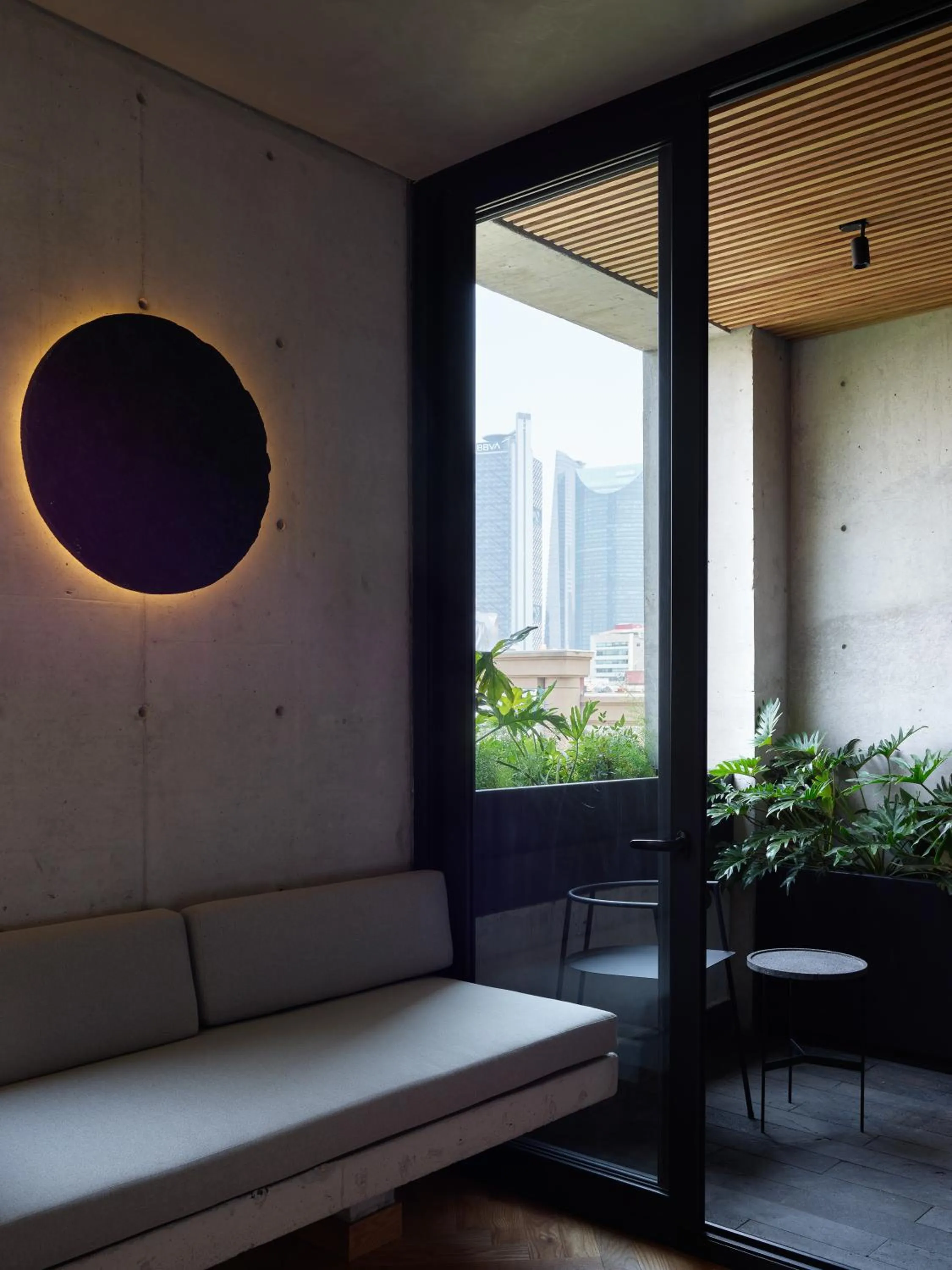 Living room, Bed in Maison México Roma