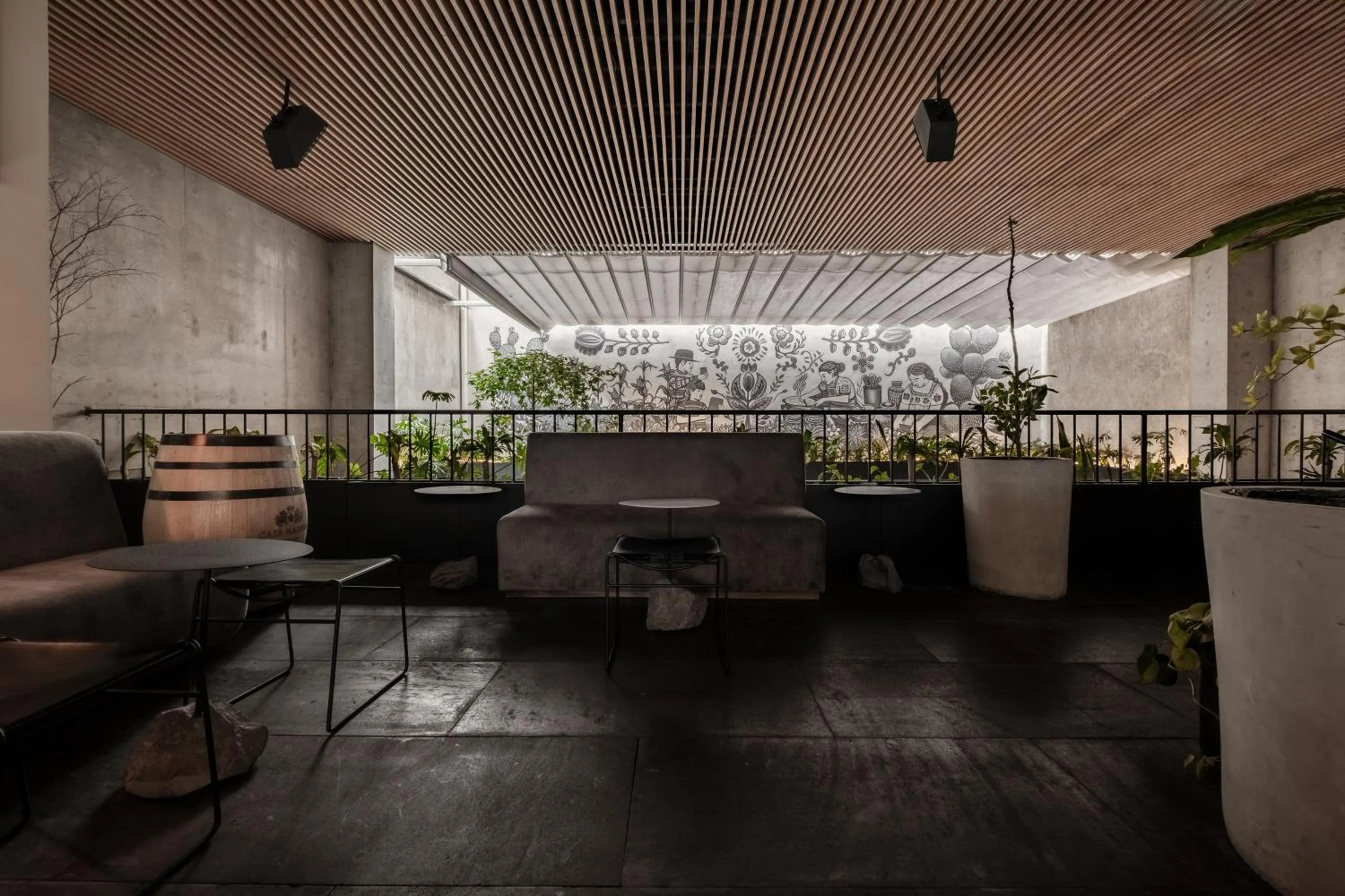 Lounge or bar in Hotel Casa Izel Roma Norte