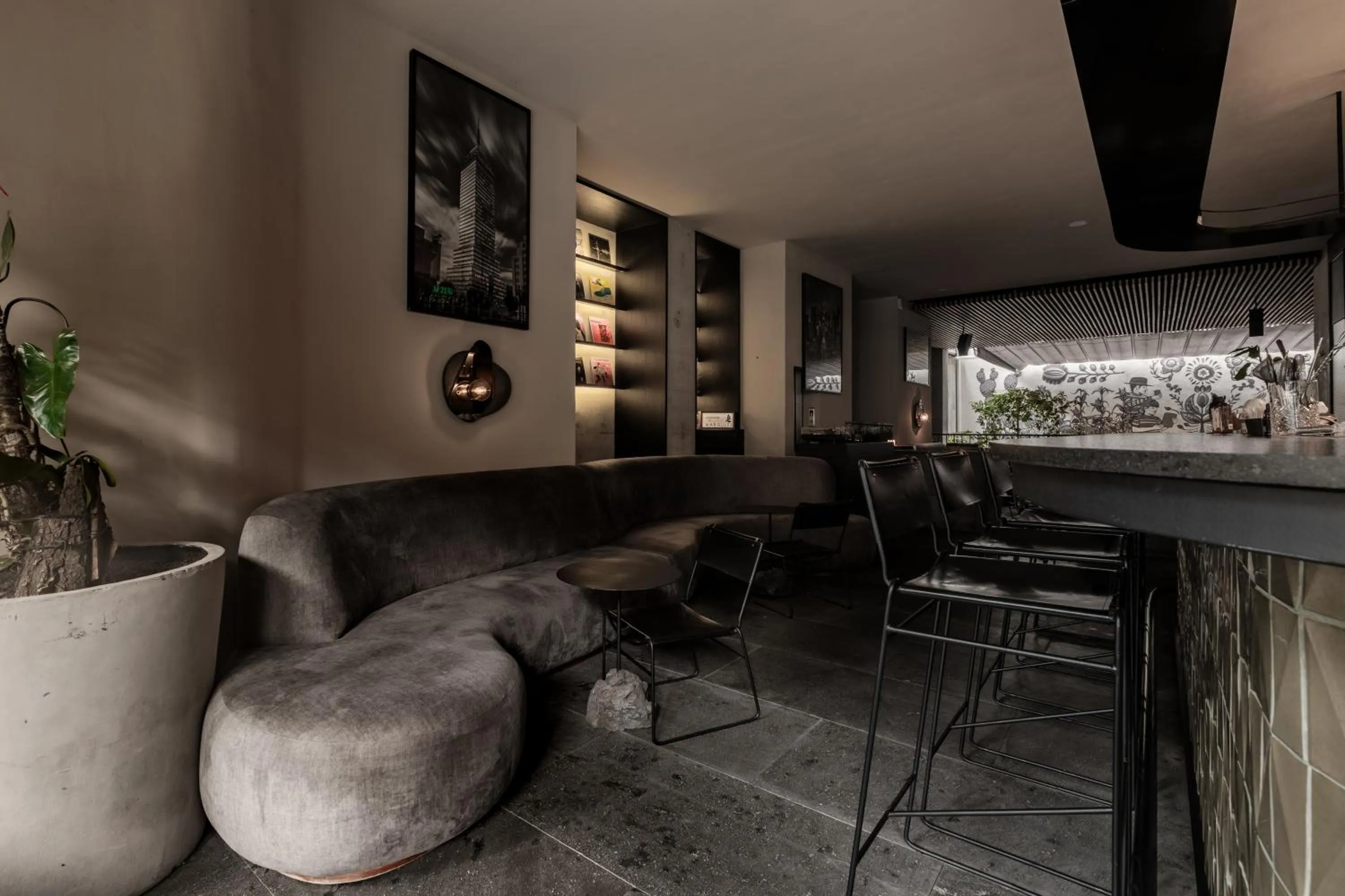 Living room in Hotel Casa Izel Roma Norte