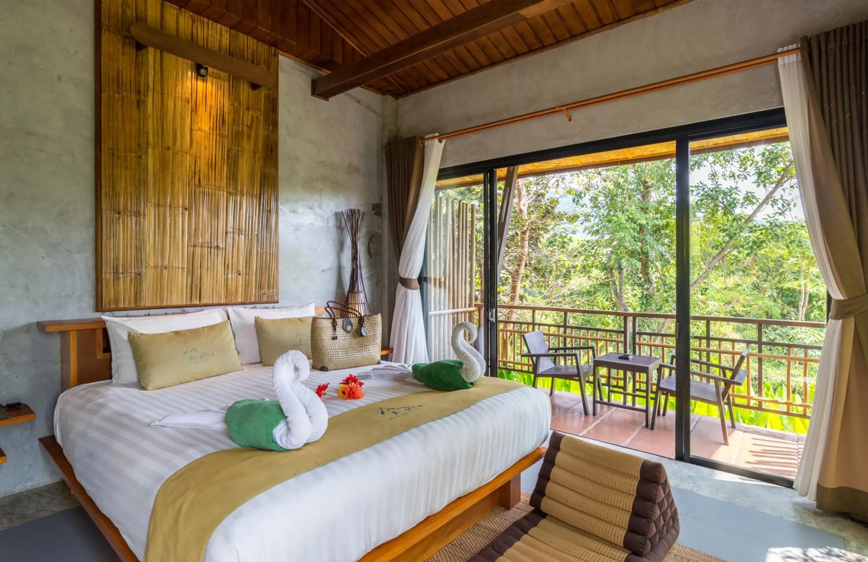 Superior Double Room with Balcony in Alama Sea Village Resort - SHA Extra Plus Superior Double Room with Balcony in Alama Sea Village Resort - SHA Extra Plus