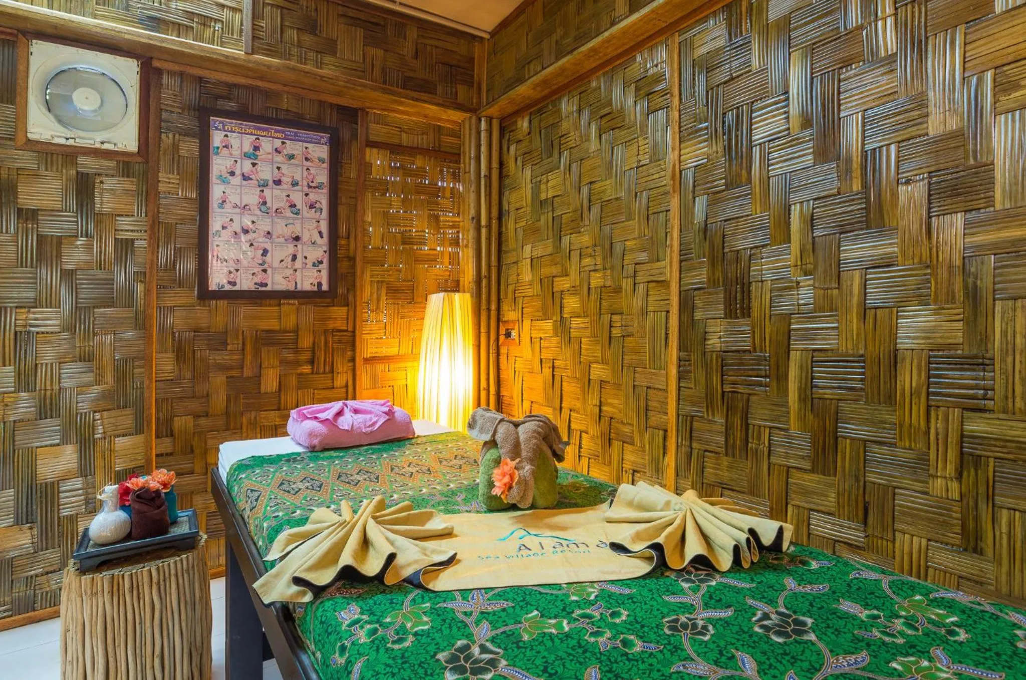 Spa and wellness centre/facilities, Bed in Alama Sea Village Resort - SHA Extra Plus