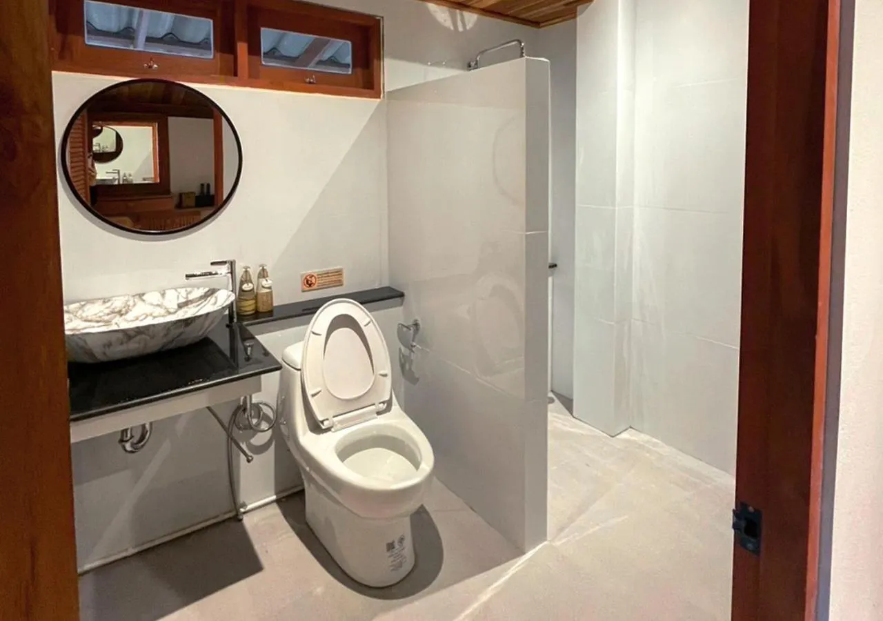 Bathroom in Alama Sea Village Resort - SHA Extra Plus