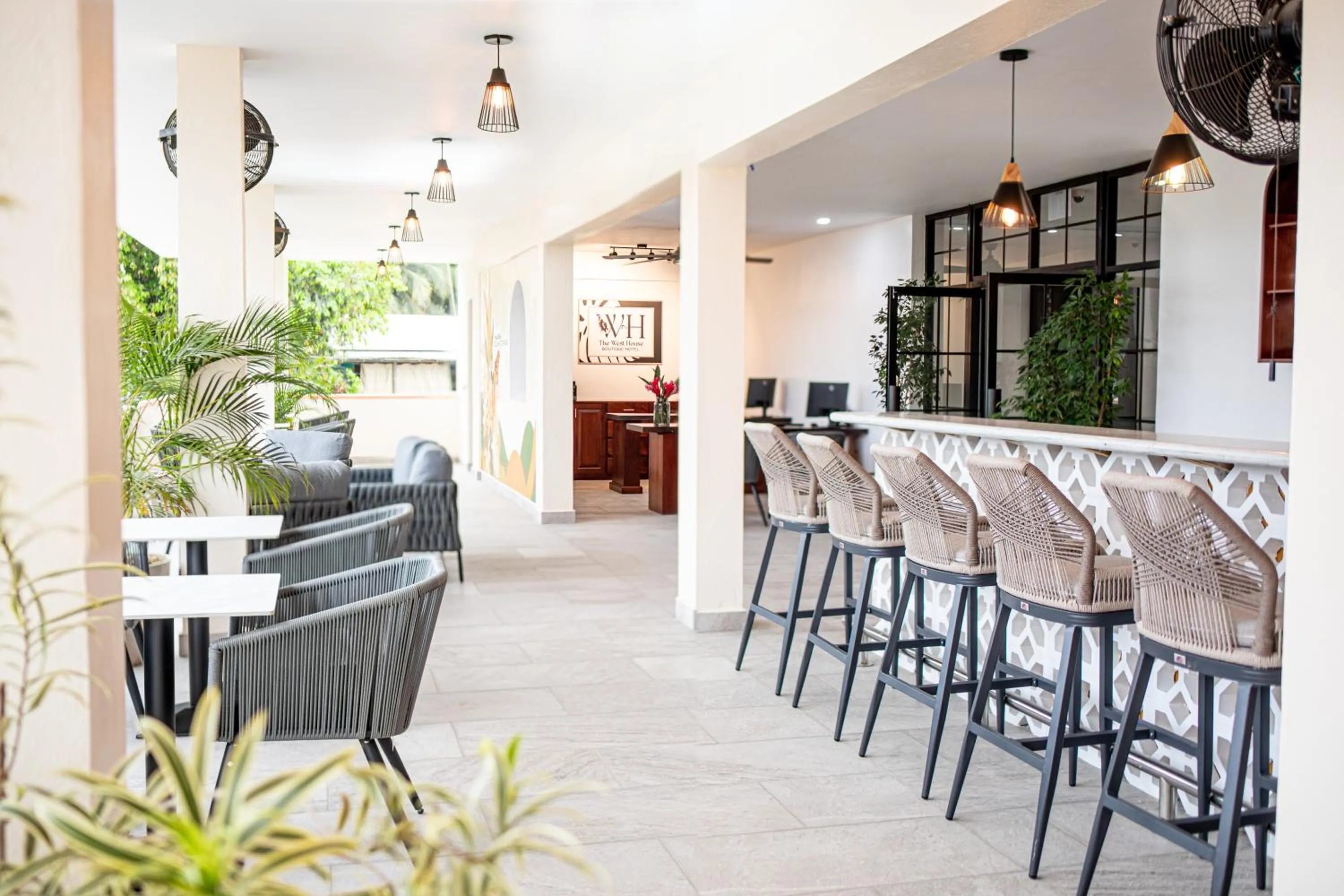 Lounge or bar in The West House Boutique Hotel