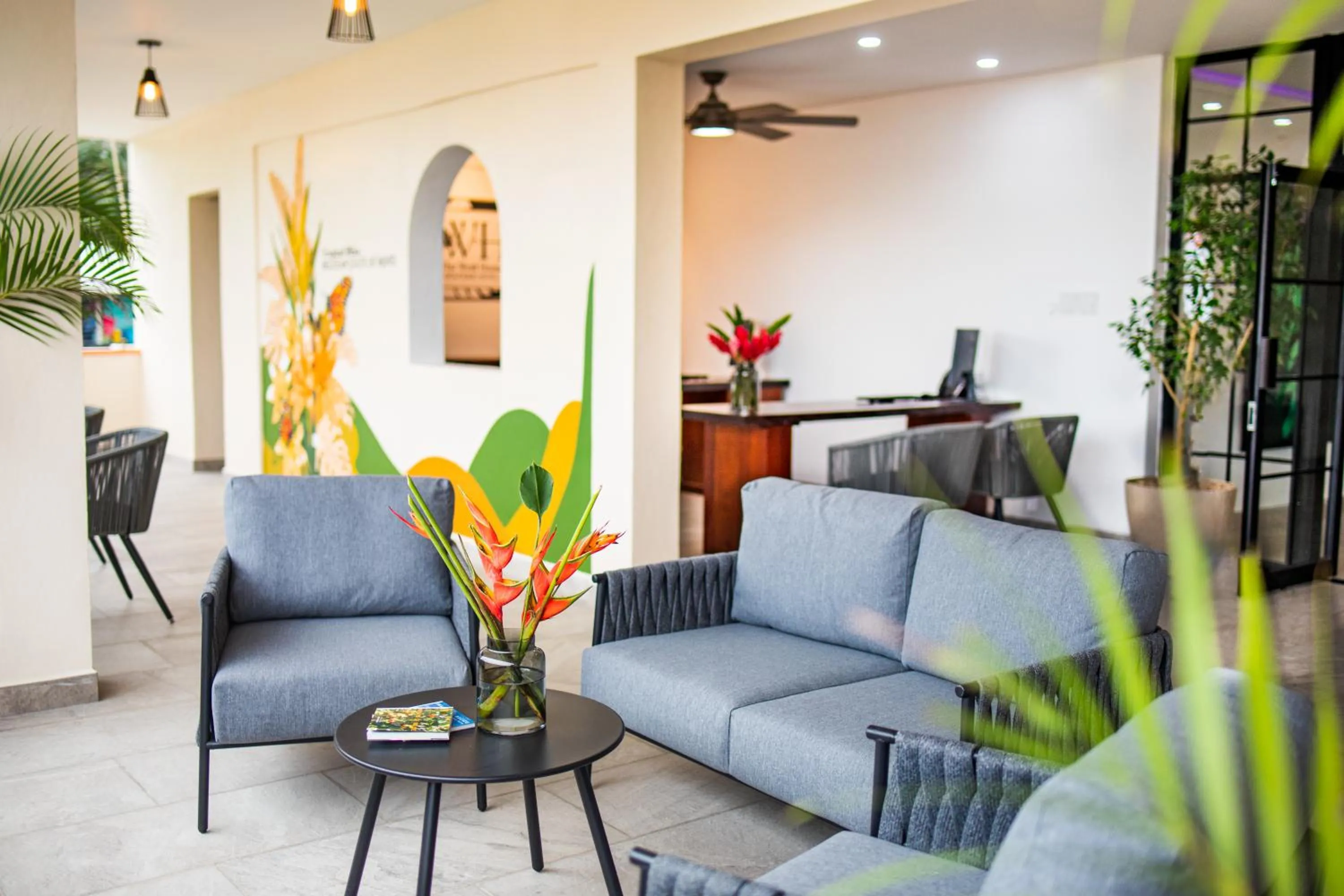 Lobby or reception in The West House Boutique Hotel