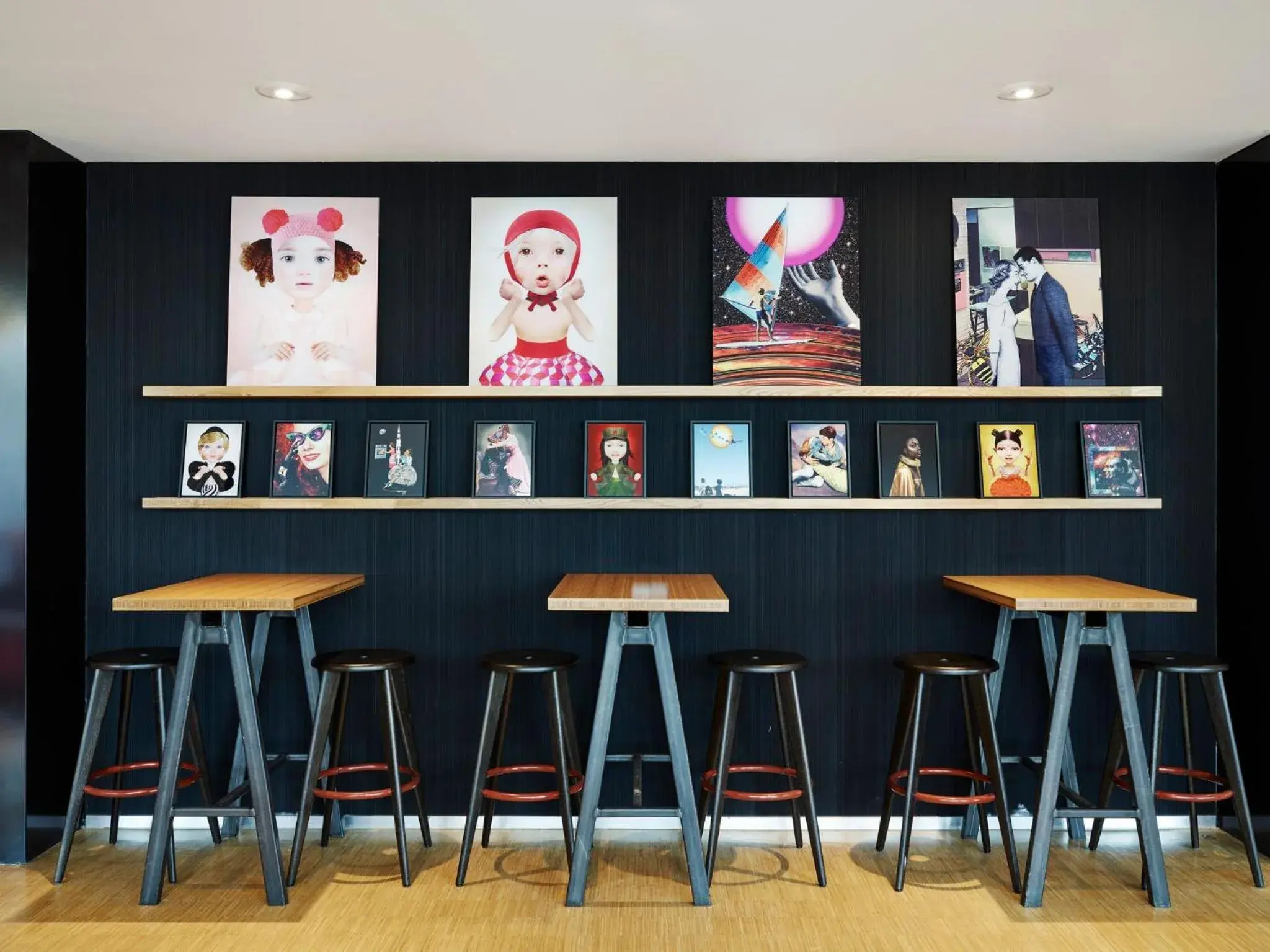 Lobby or reception in citizenM Schiphol Airport Lobby or reception in citizenM Schiphol Airport