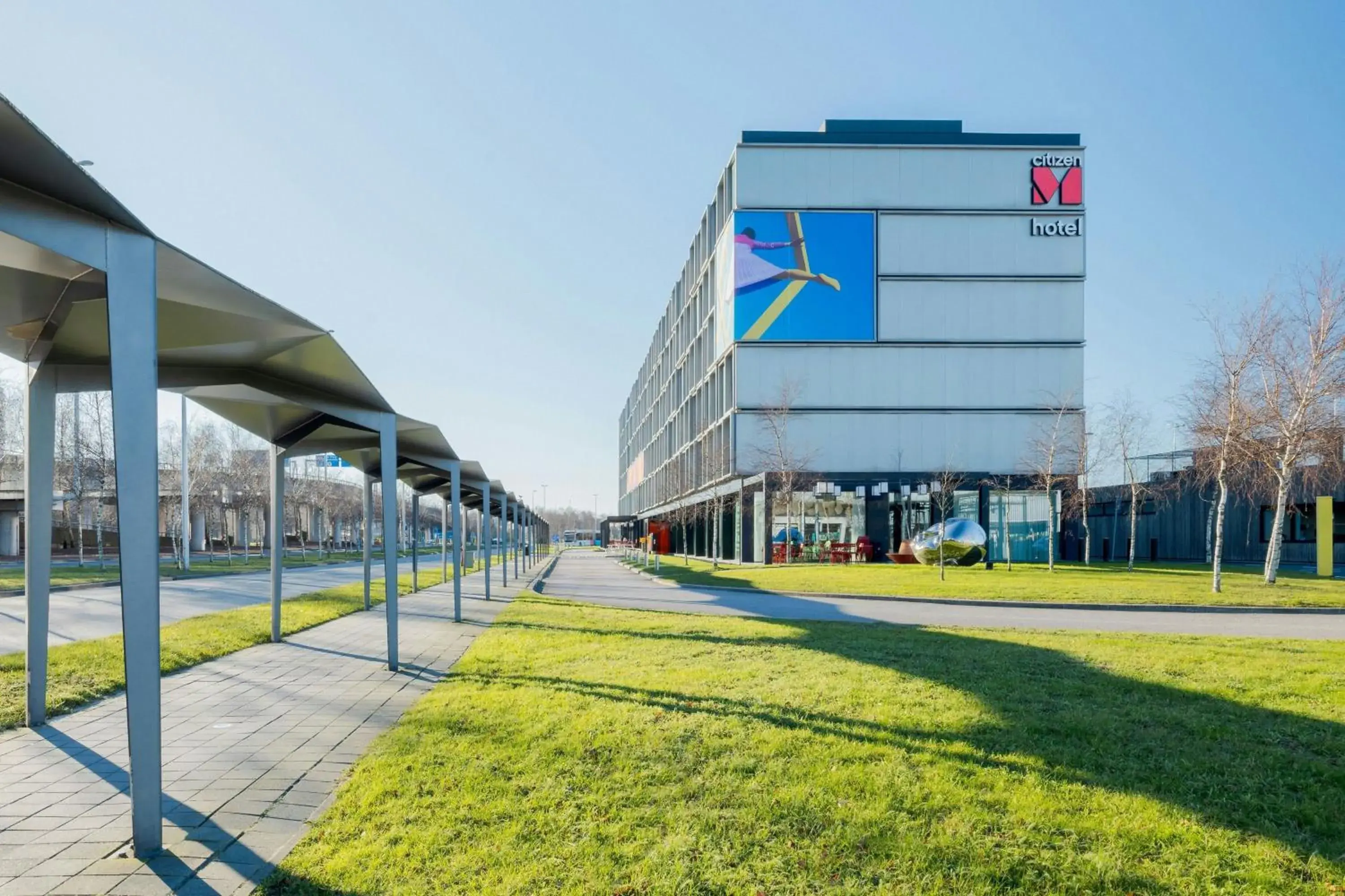 View (from property/room) in citizenM Schiphol Airport View (from property/room) in citizenM Schiphol Airport