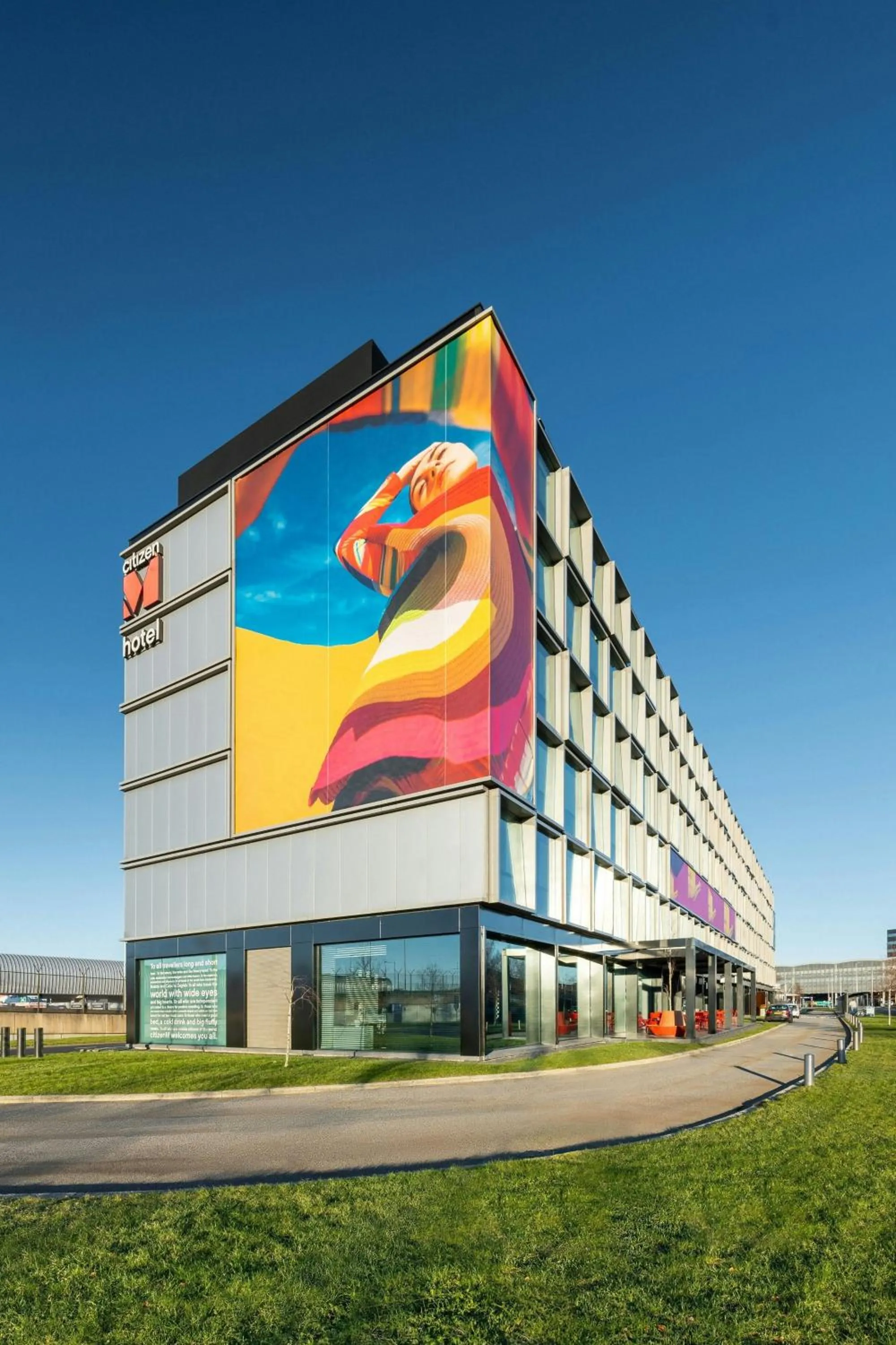 View (from property/room) in citizenM Schiphol Airport