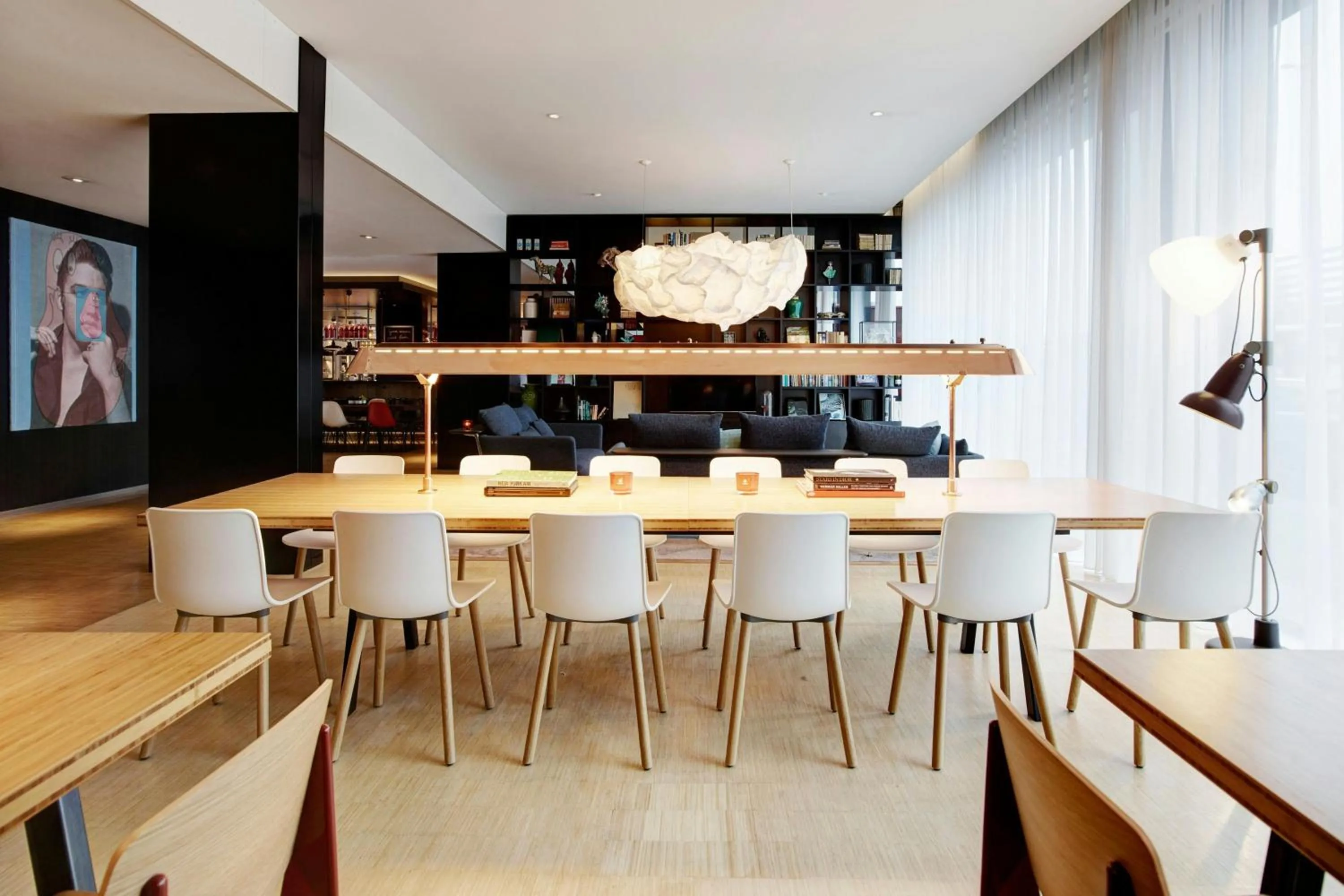 Lobby or reception in citizenM Schiphol Airport