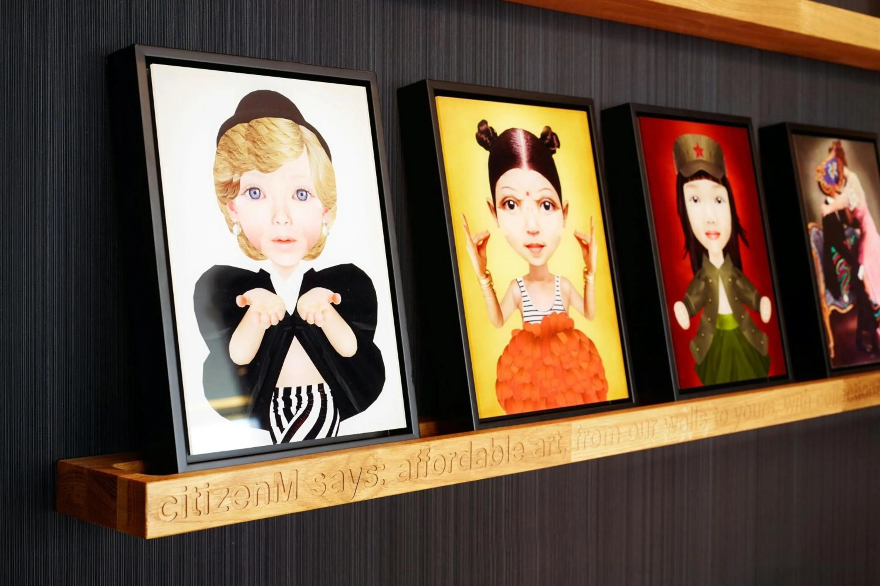 Lobby or reception in citizenM Schiphol Airport