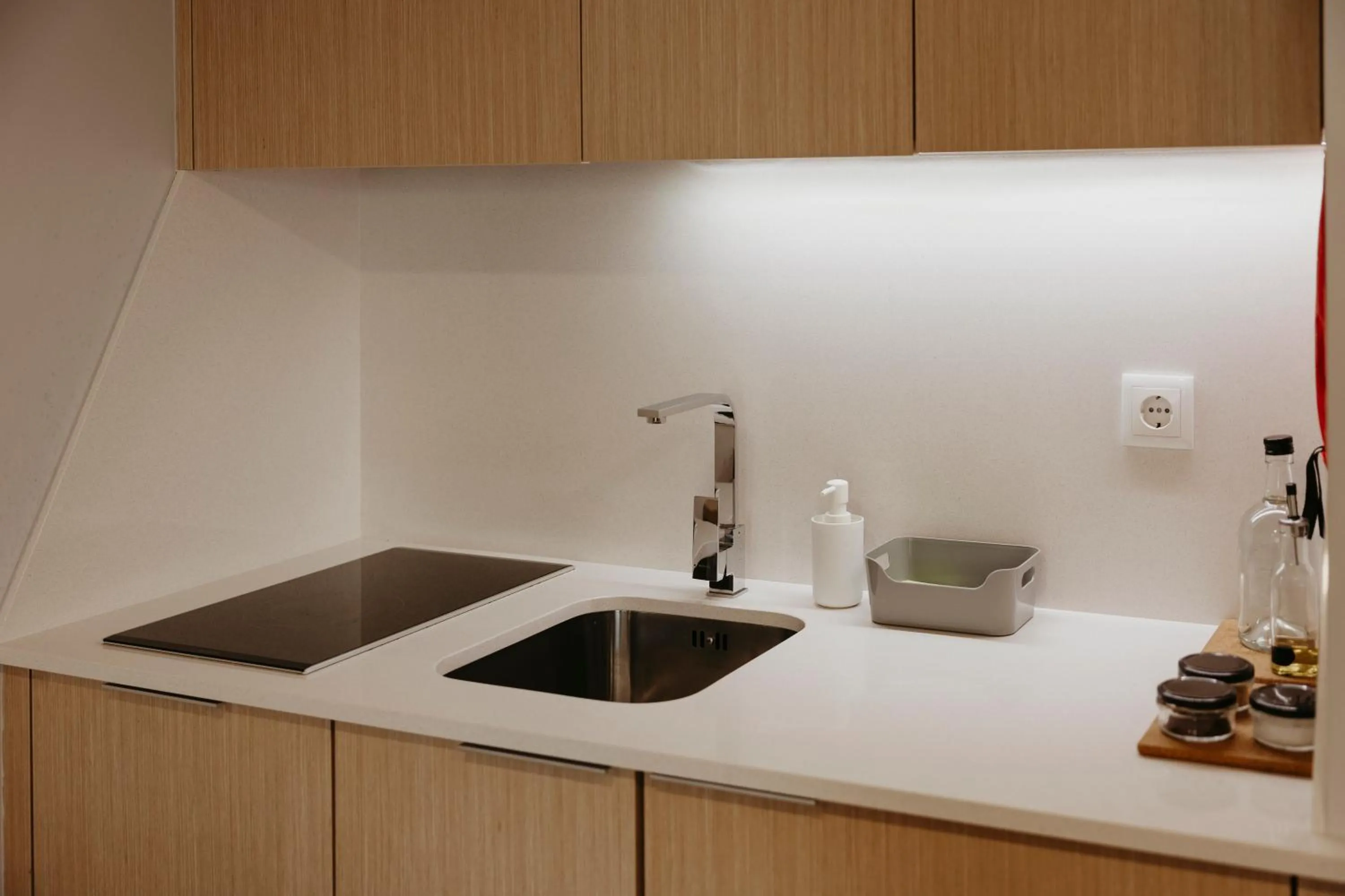Kitchen or kitchenette in Casa do Sorrio