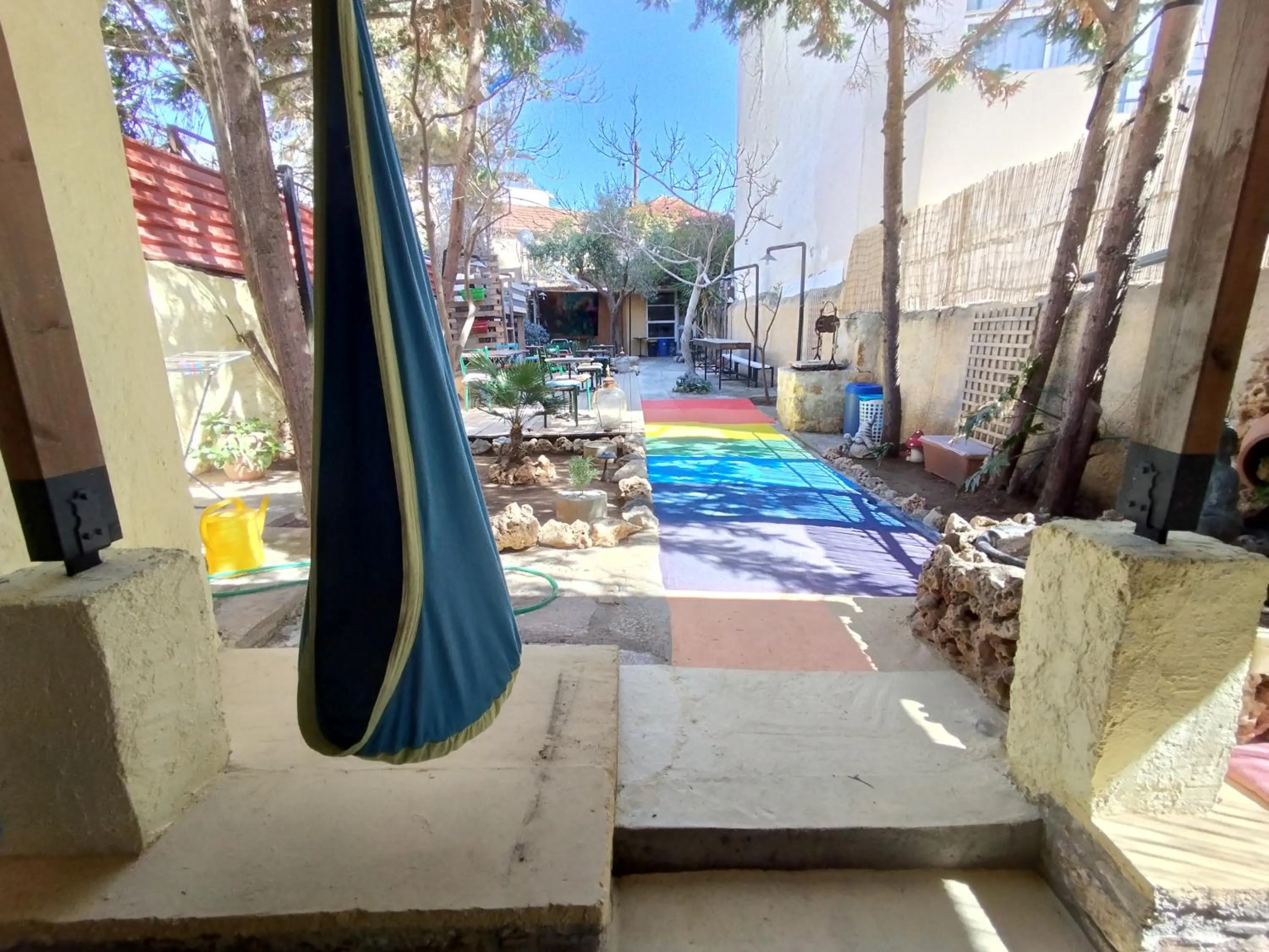 Garden in Chania Hostel Youth 18-50