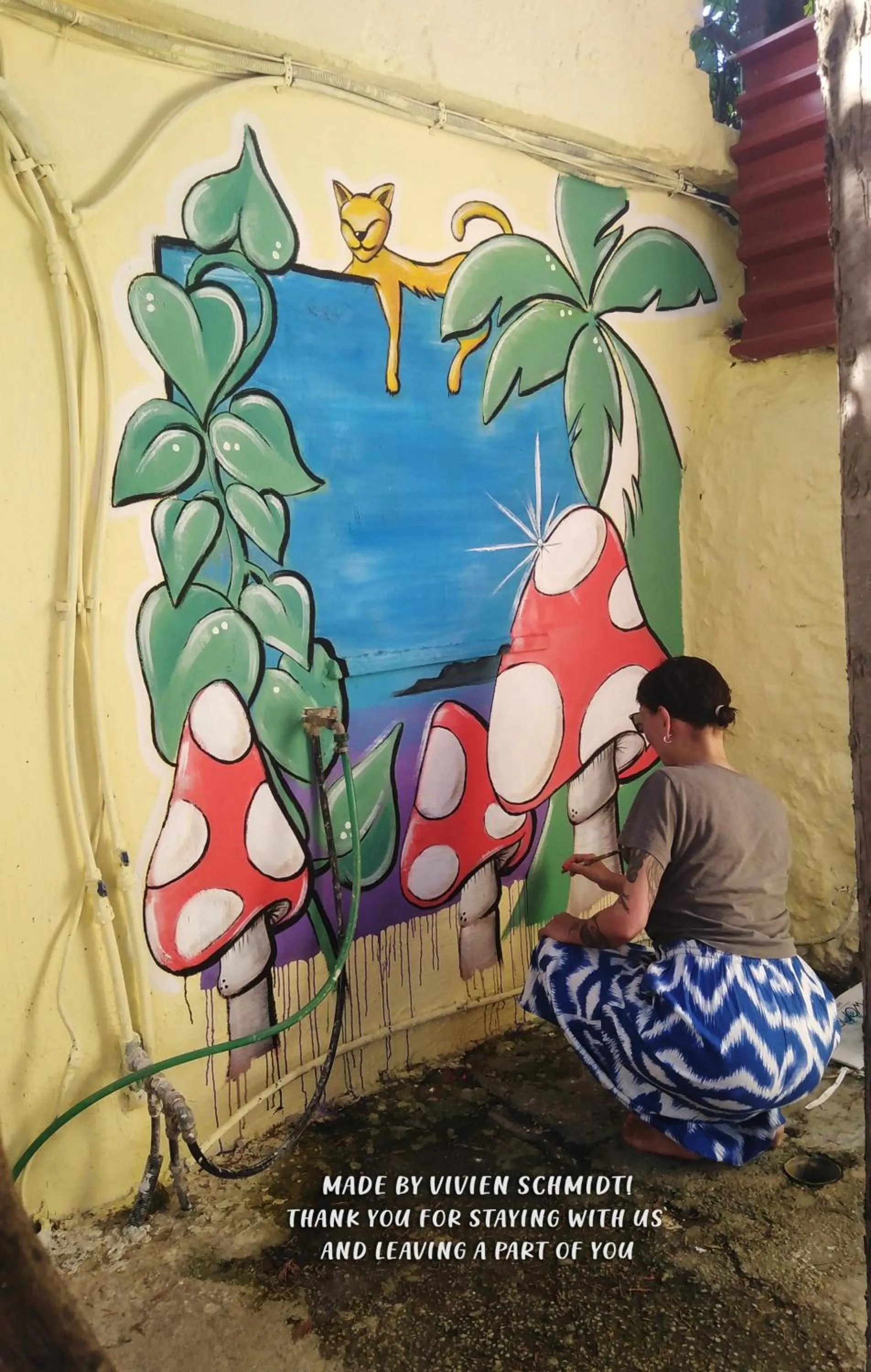 Decorative detail in Chania Hostel Youth 18-50