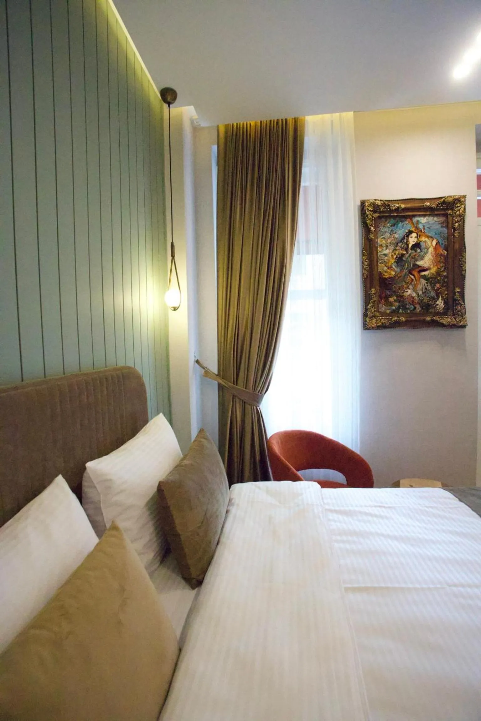 Bed in The Aramis Galata Hotel