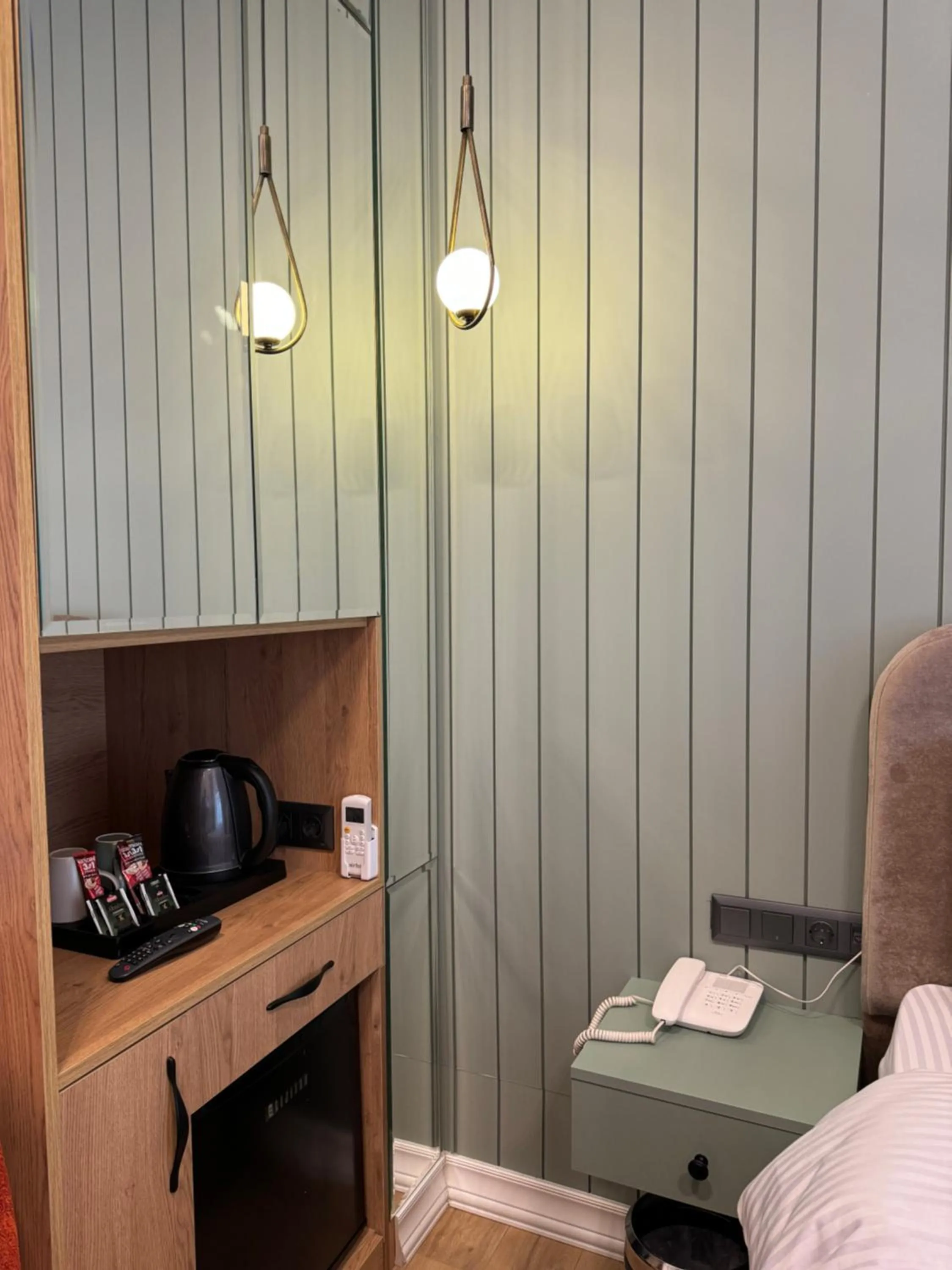 Bed in The Aramis Galata Hotel