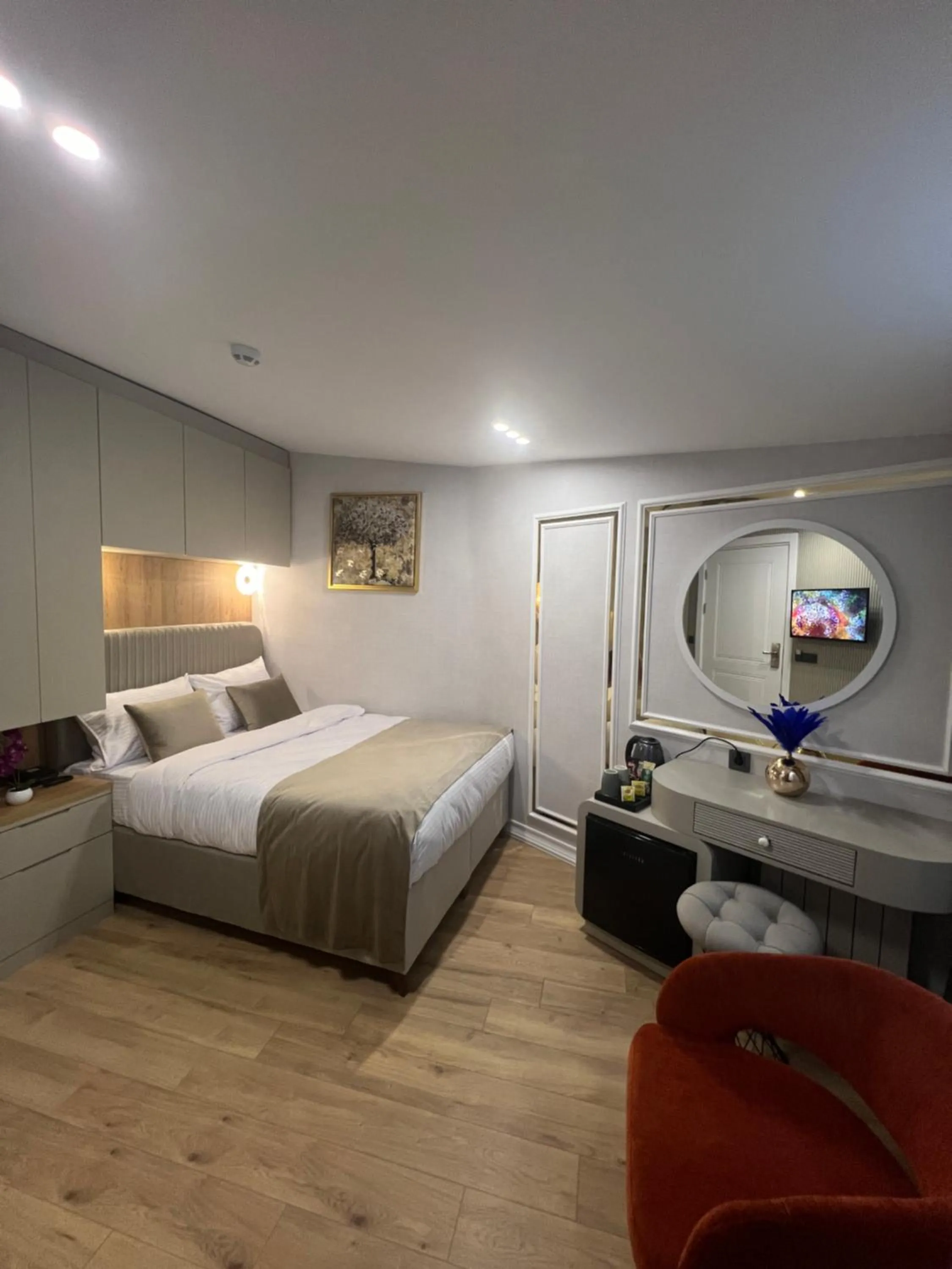 Bed in The Aramis Galata Hotel