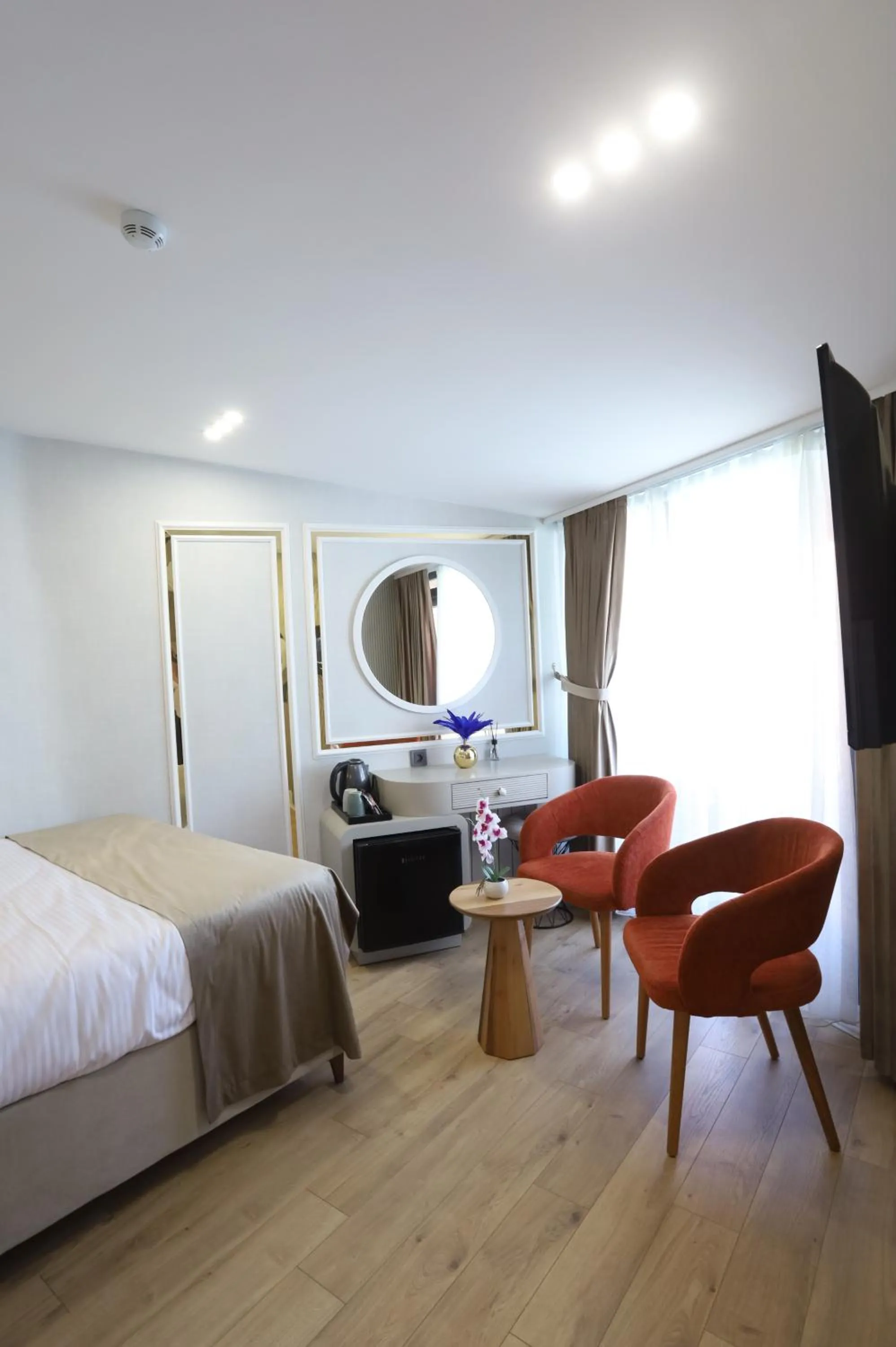 Bed in The Aramis Galata Hotel