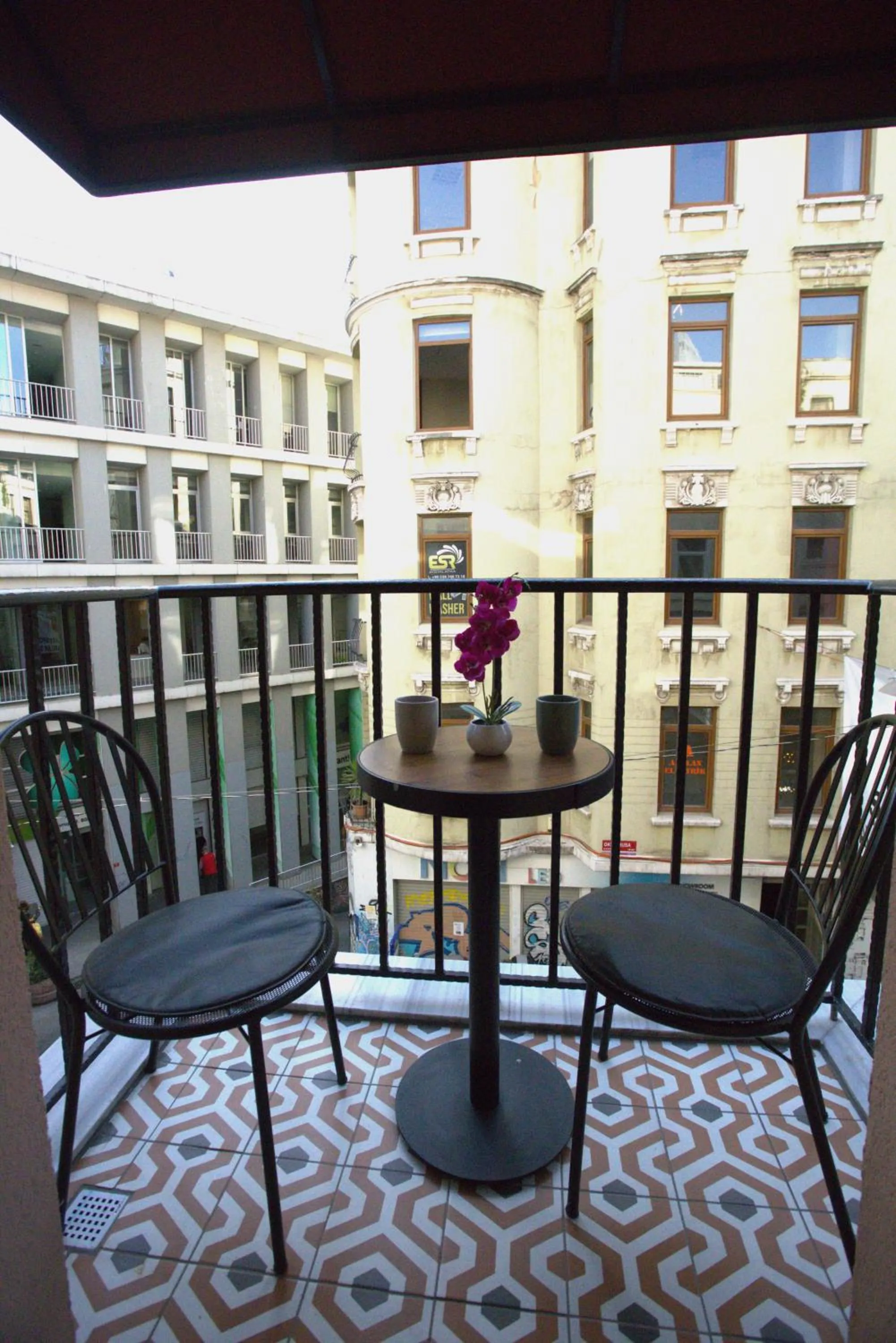 Patio in The Aramis Galata Hotel