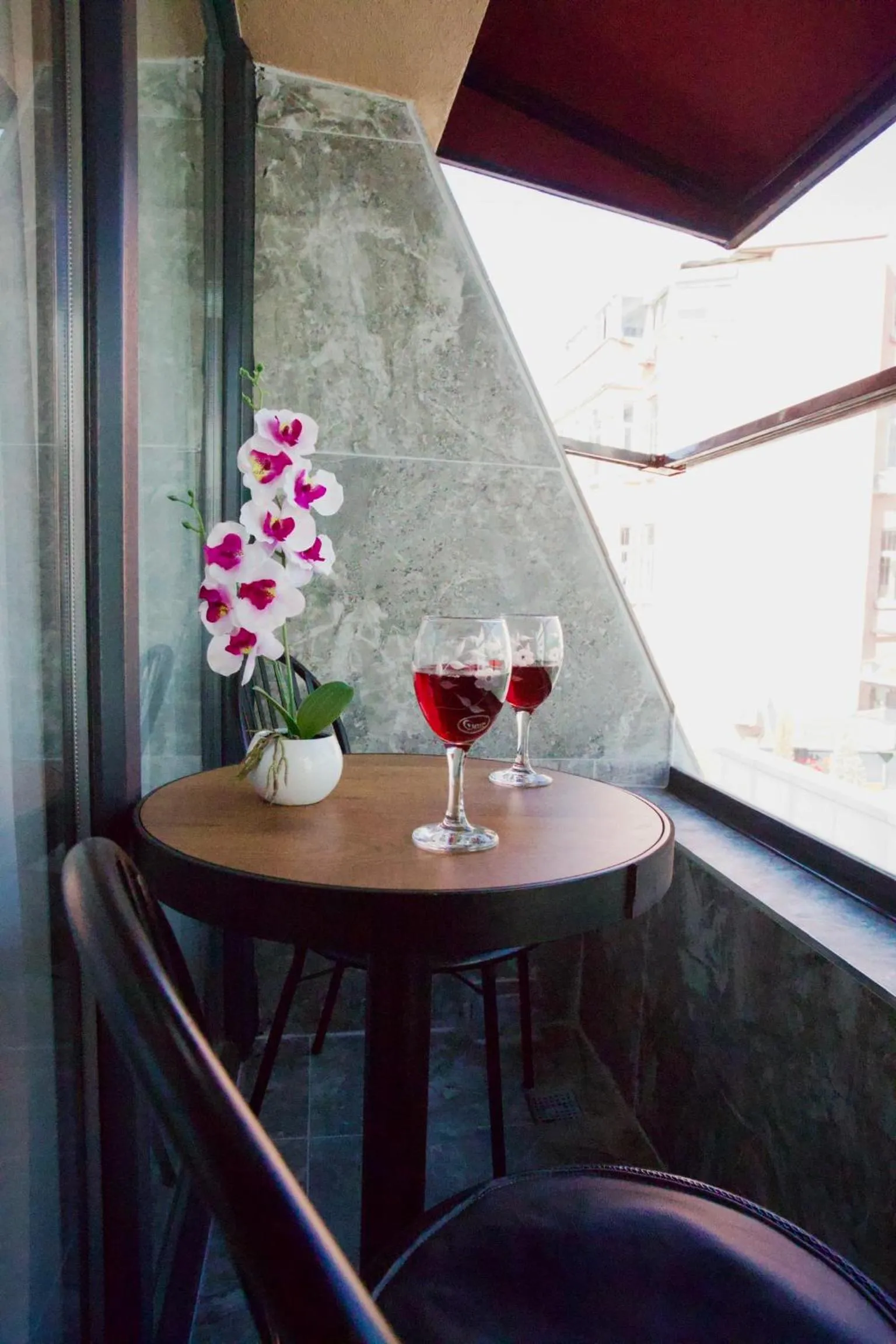 Patio in The Aramis Galata Hotel