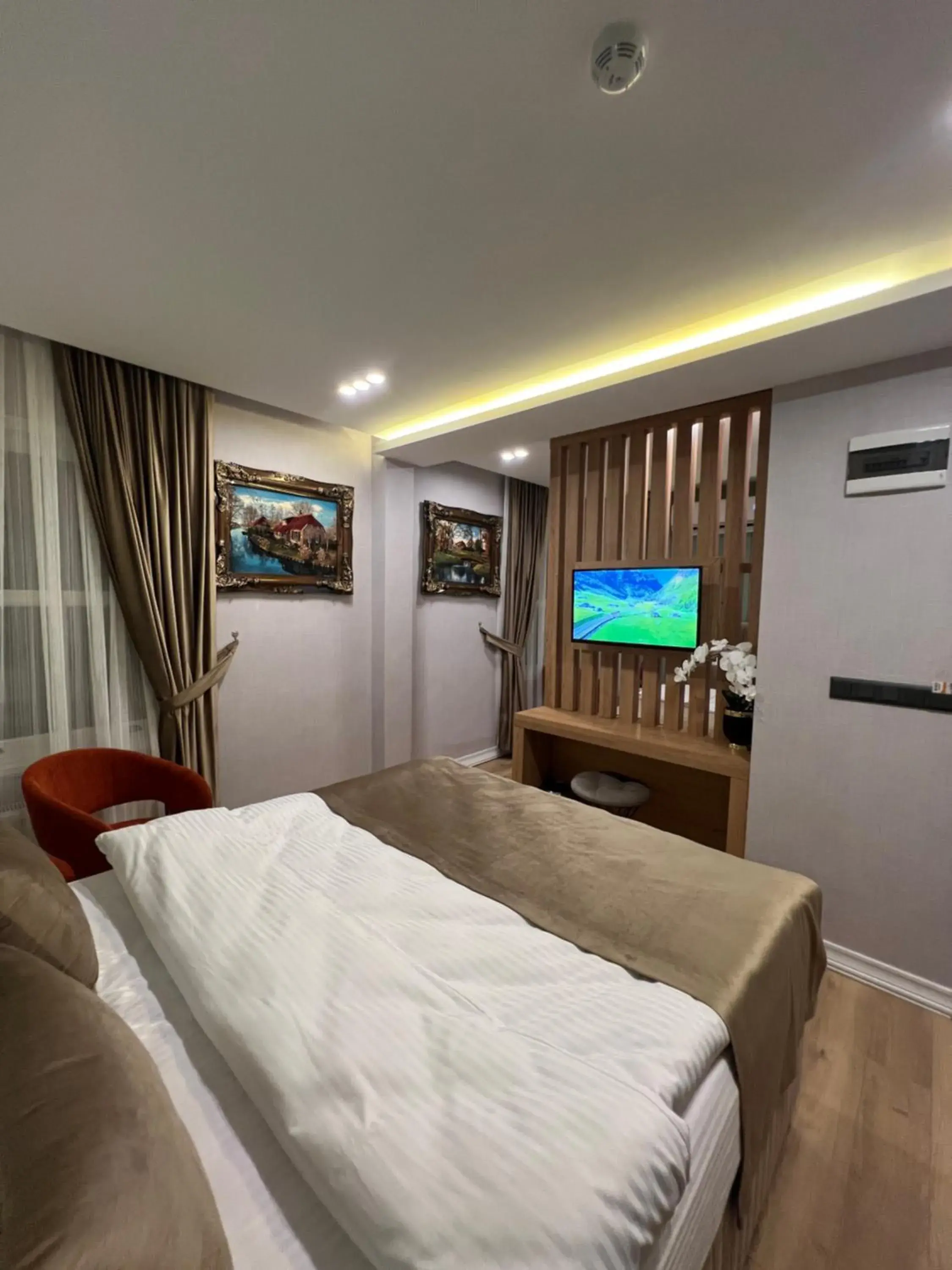 Bed in The Aramis Galata Hotel Bed in The Aramis Galata Hotel