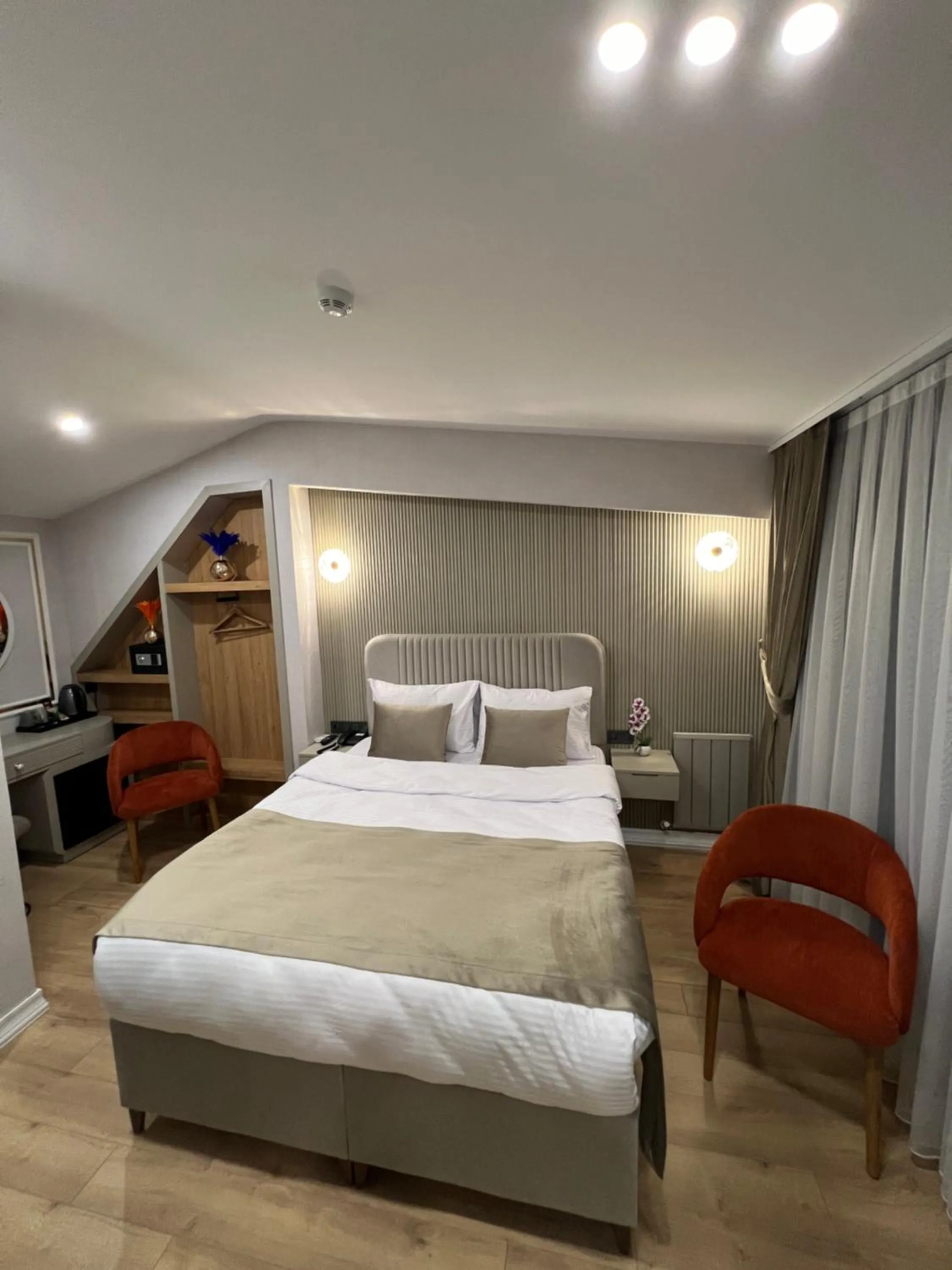 Bed in The Aramis Galata Hotel