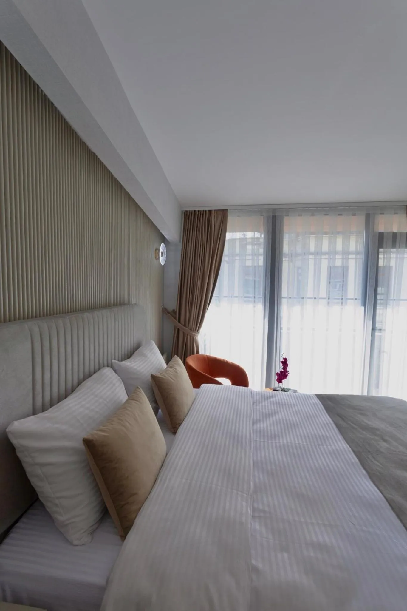 Bed in The Aramis Galata Hotel