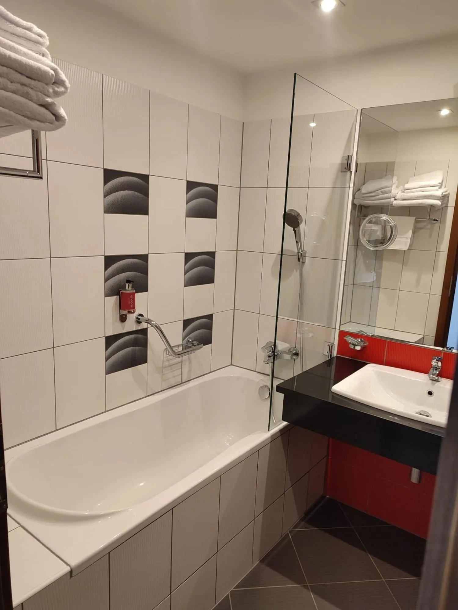 Bathroom in Hotel Silenzio