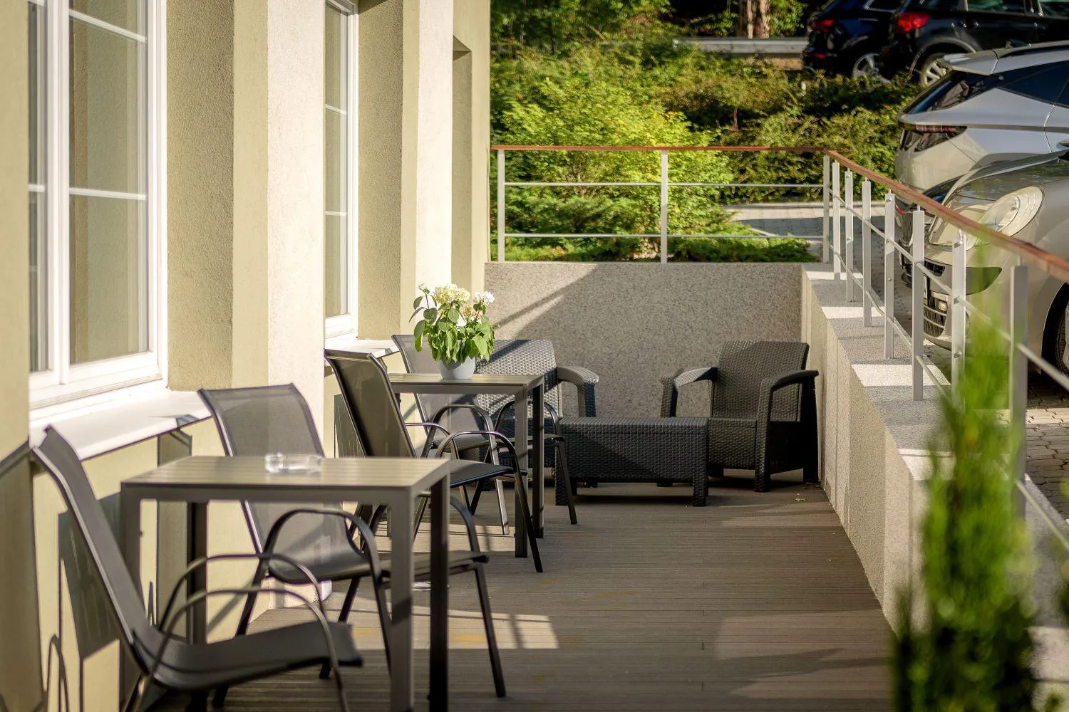 Balcony/Terrace in Hotel Silenzio