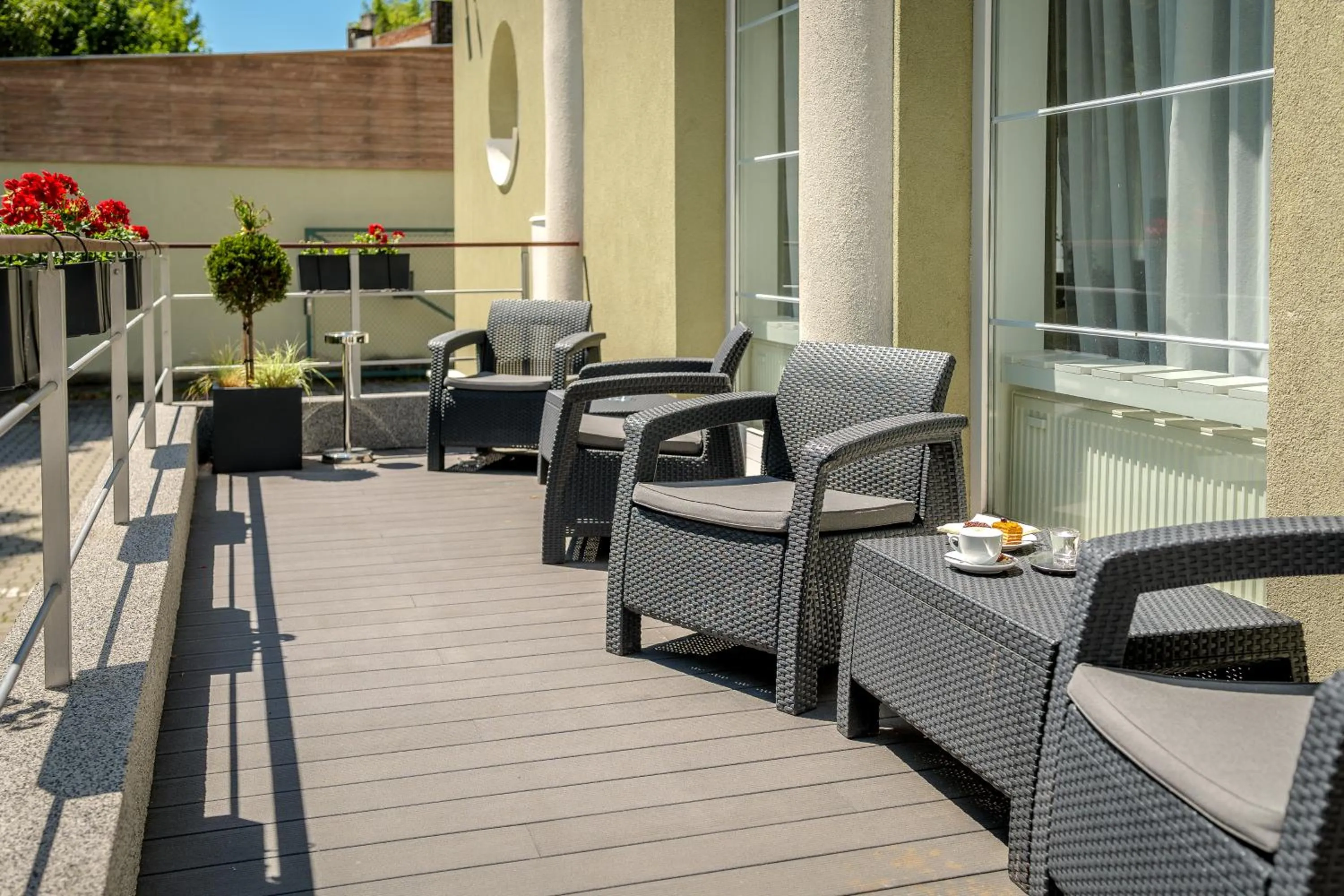 Balcony/Terrace in Hotel Silenzio