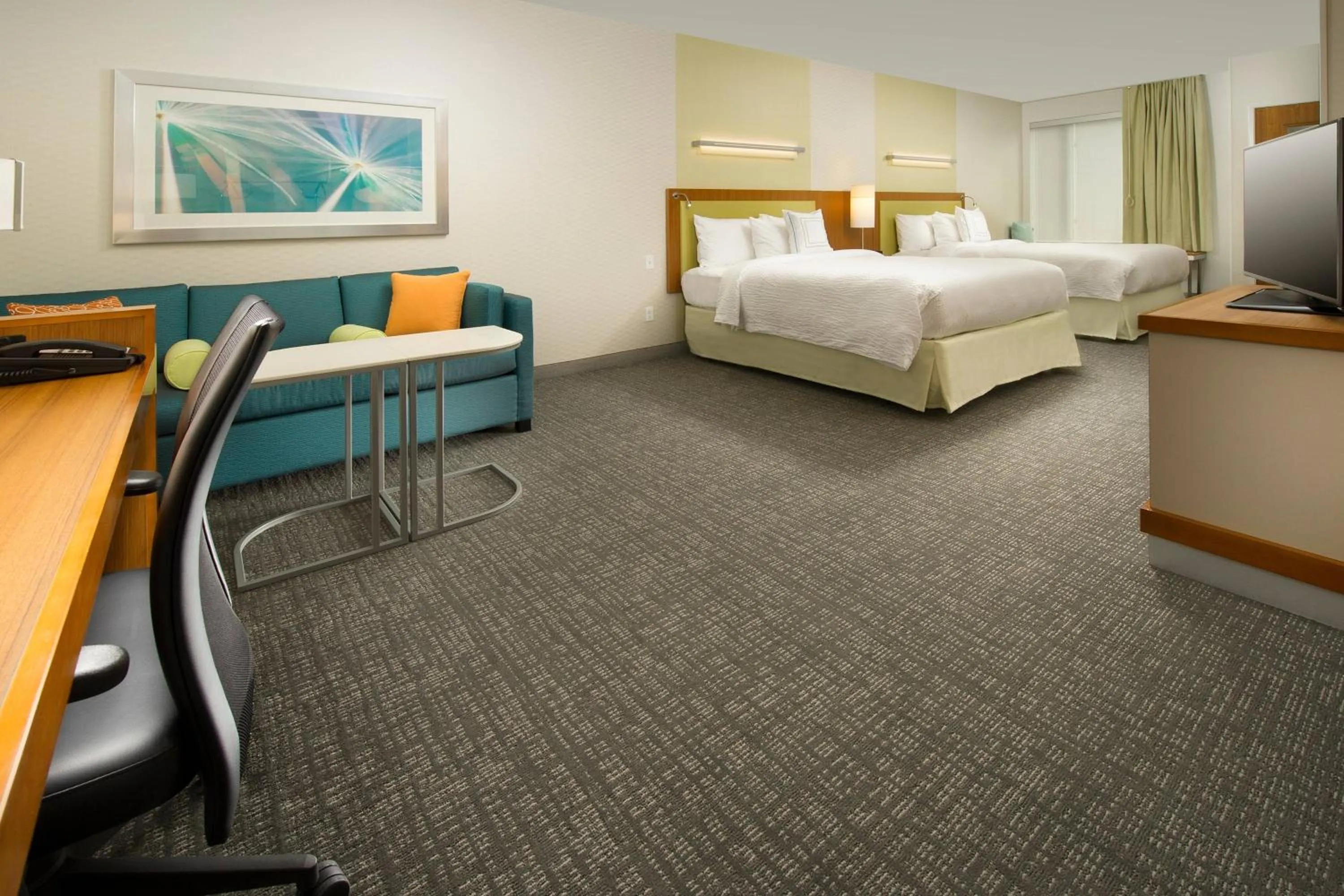 Photo of the whole room, Bed in SpringHill Suites by Marriott Bridgeport Clarksburg