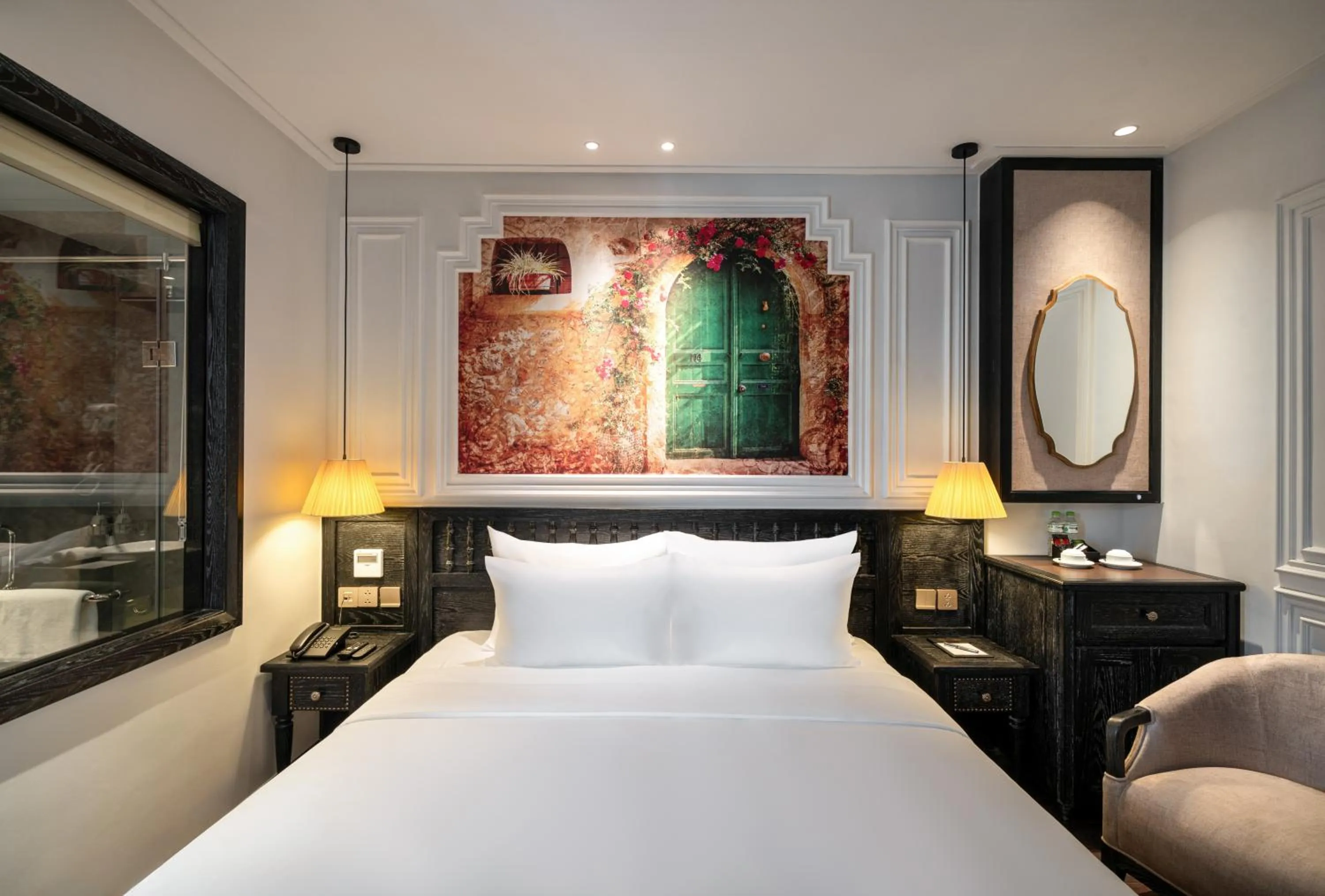 Bed in Luxe Paradise Premium Hotel Pham Hong Thai