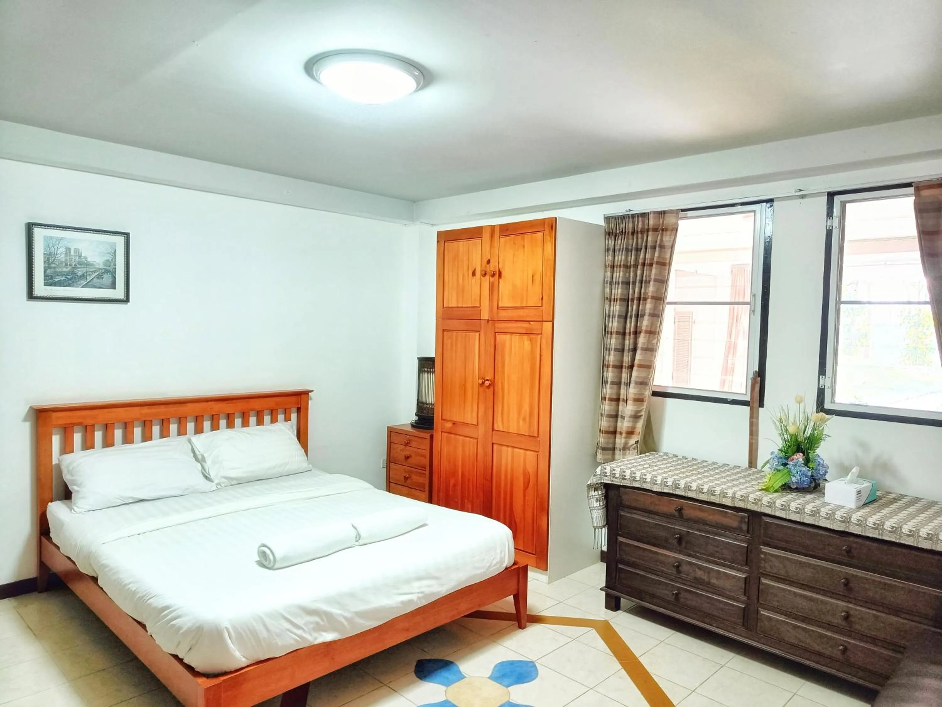 Bed in Kong Garden Resort