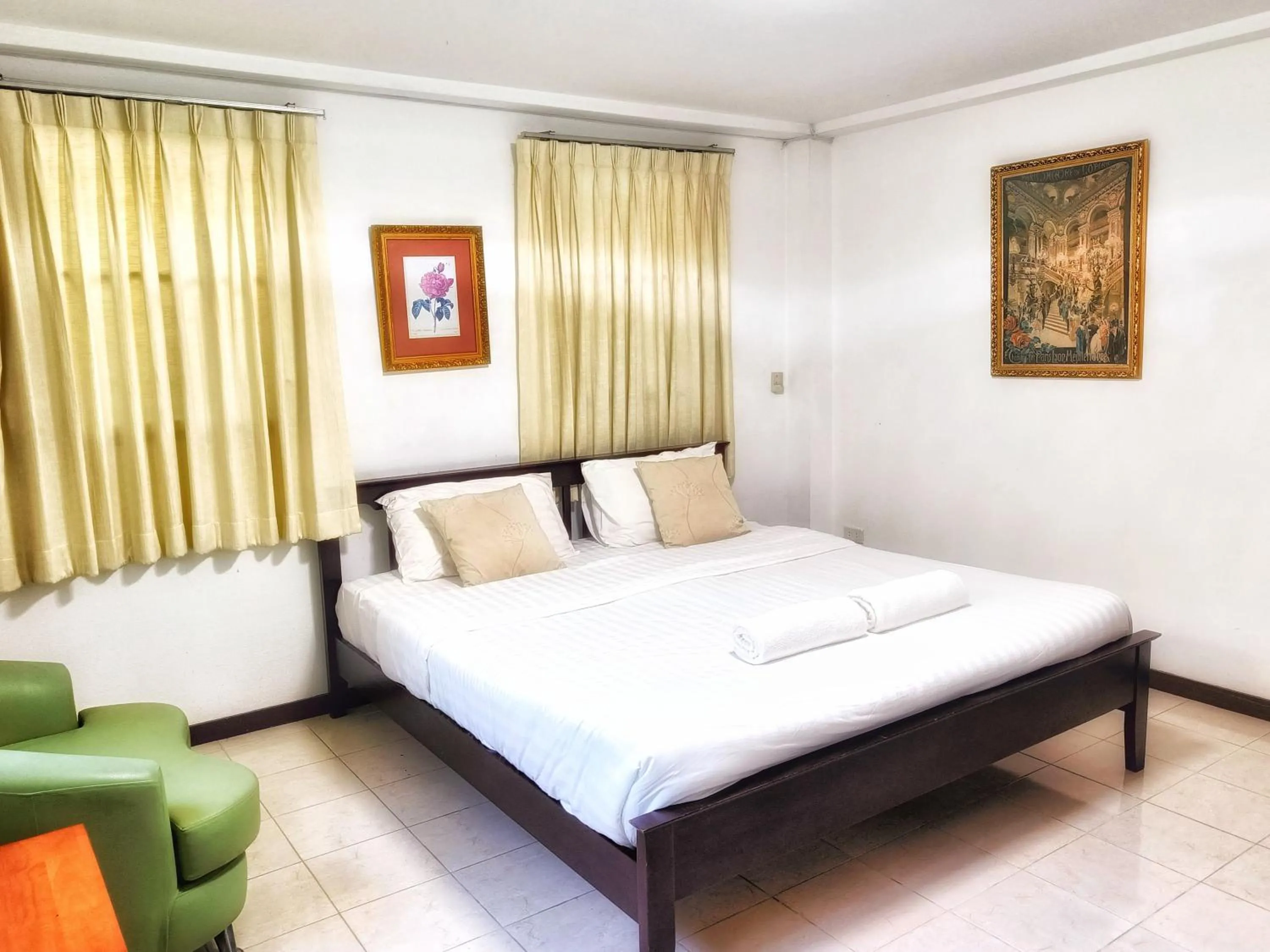 Bed in Kong Garden Resort