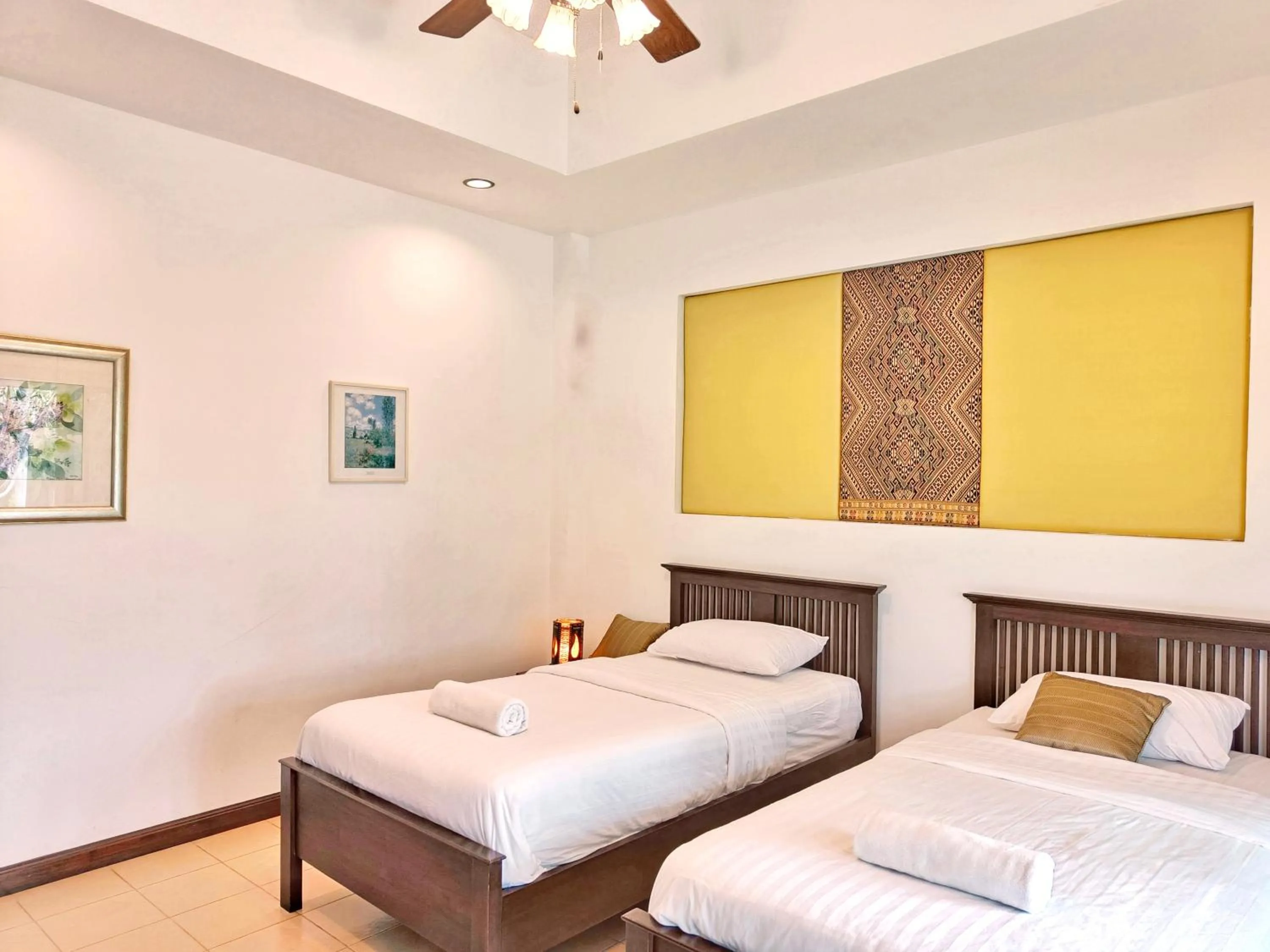 Bed in Kong Garden Resort