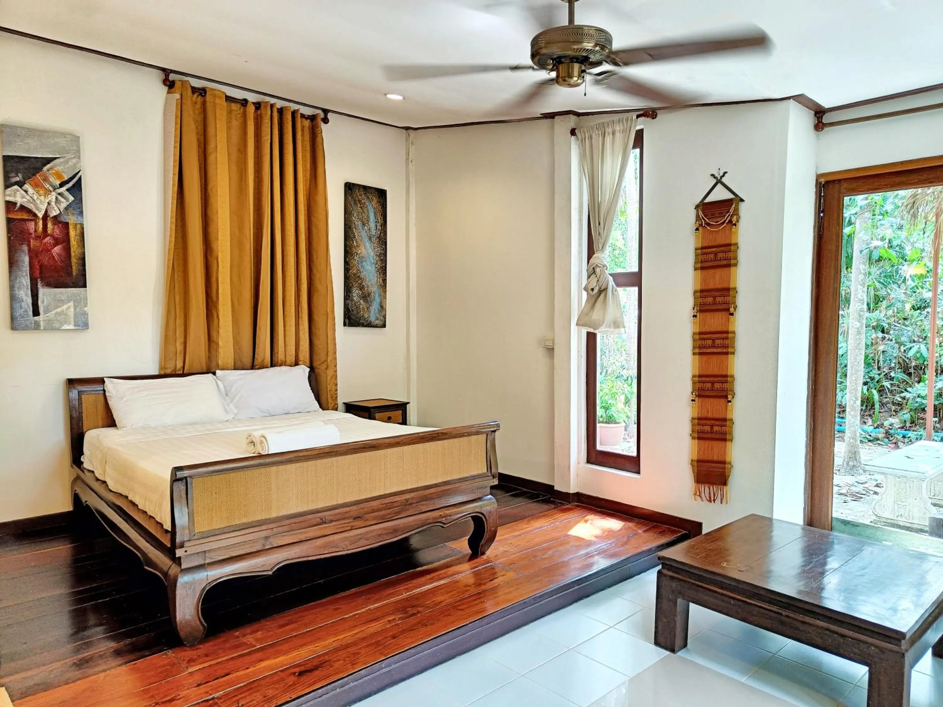 Bed in Kong Garden Resort