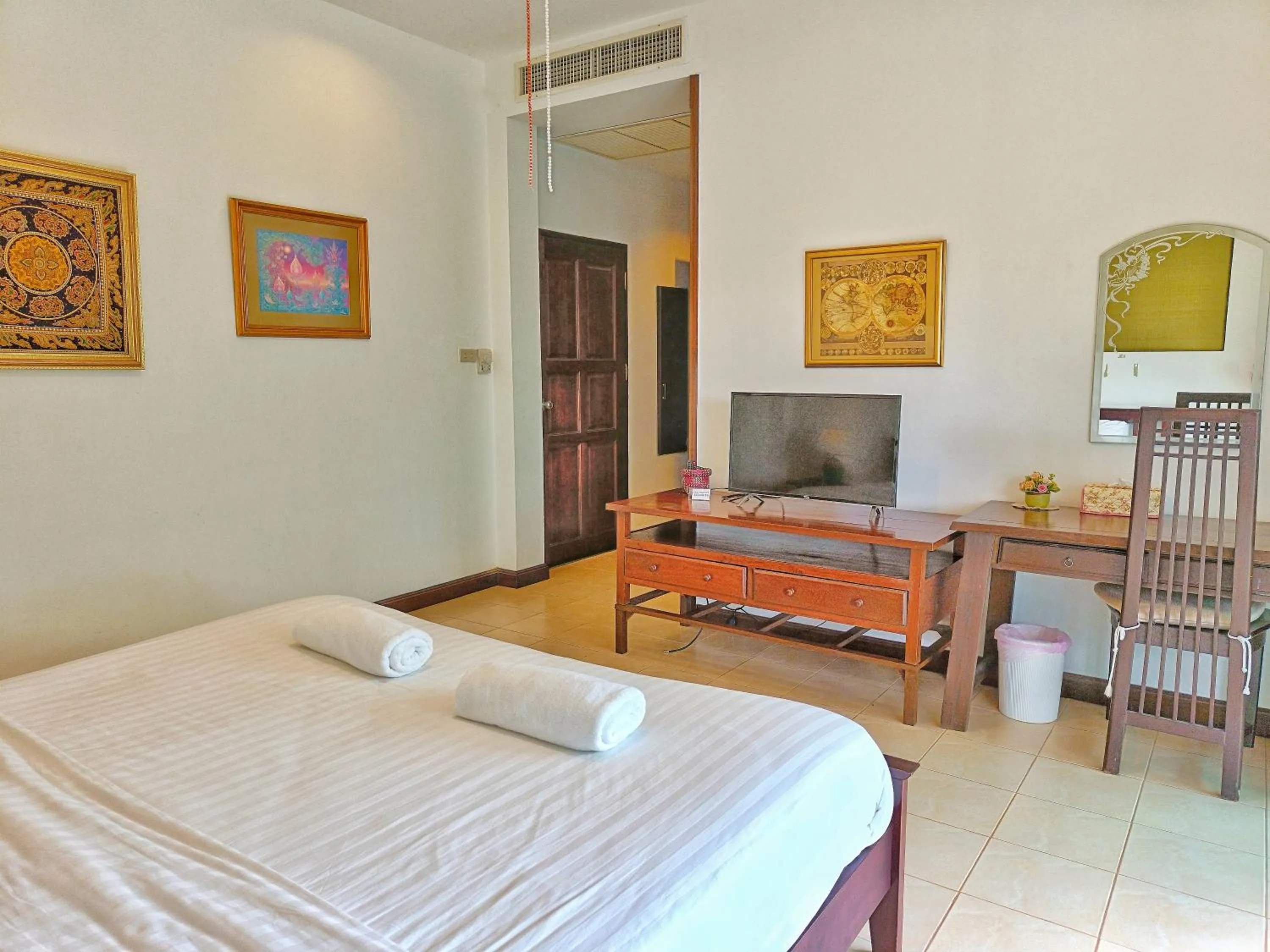 Bed in Kong Garden Resort