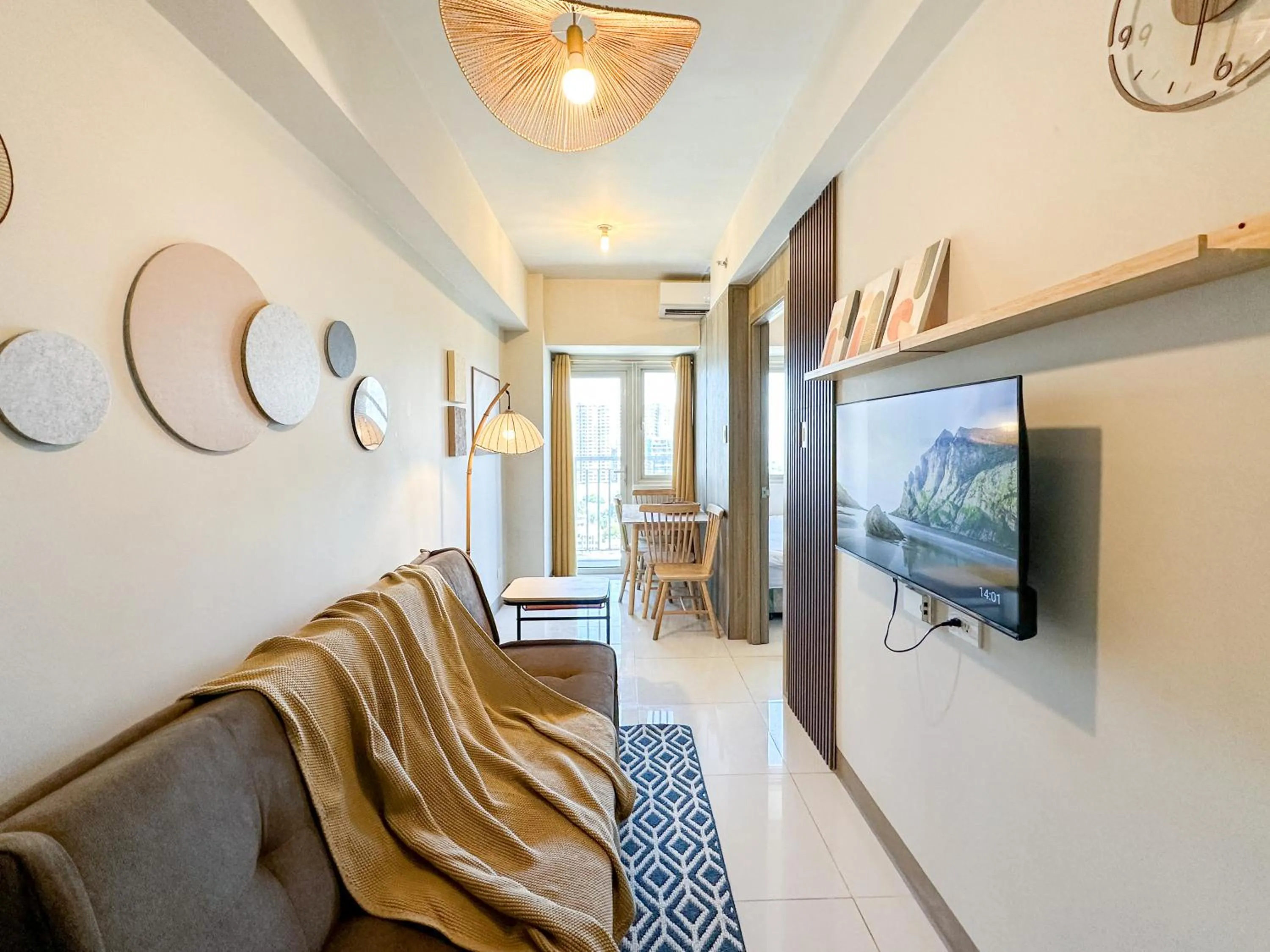 Living room in GemstoneBR in SMDC Coast Residences