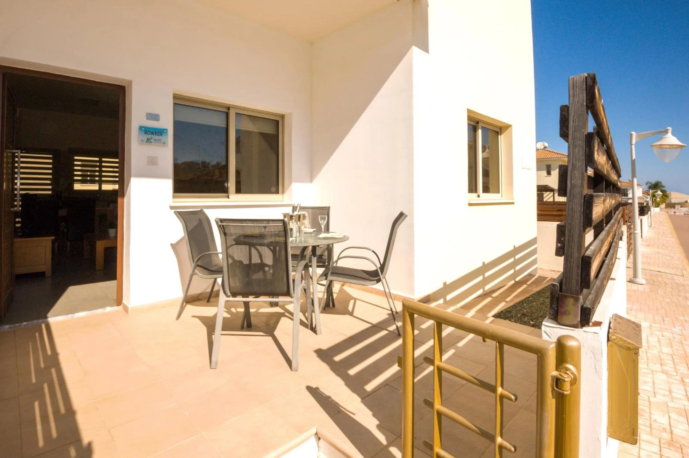 Patio in Bowker Apartment