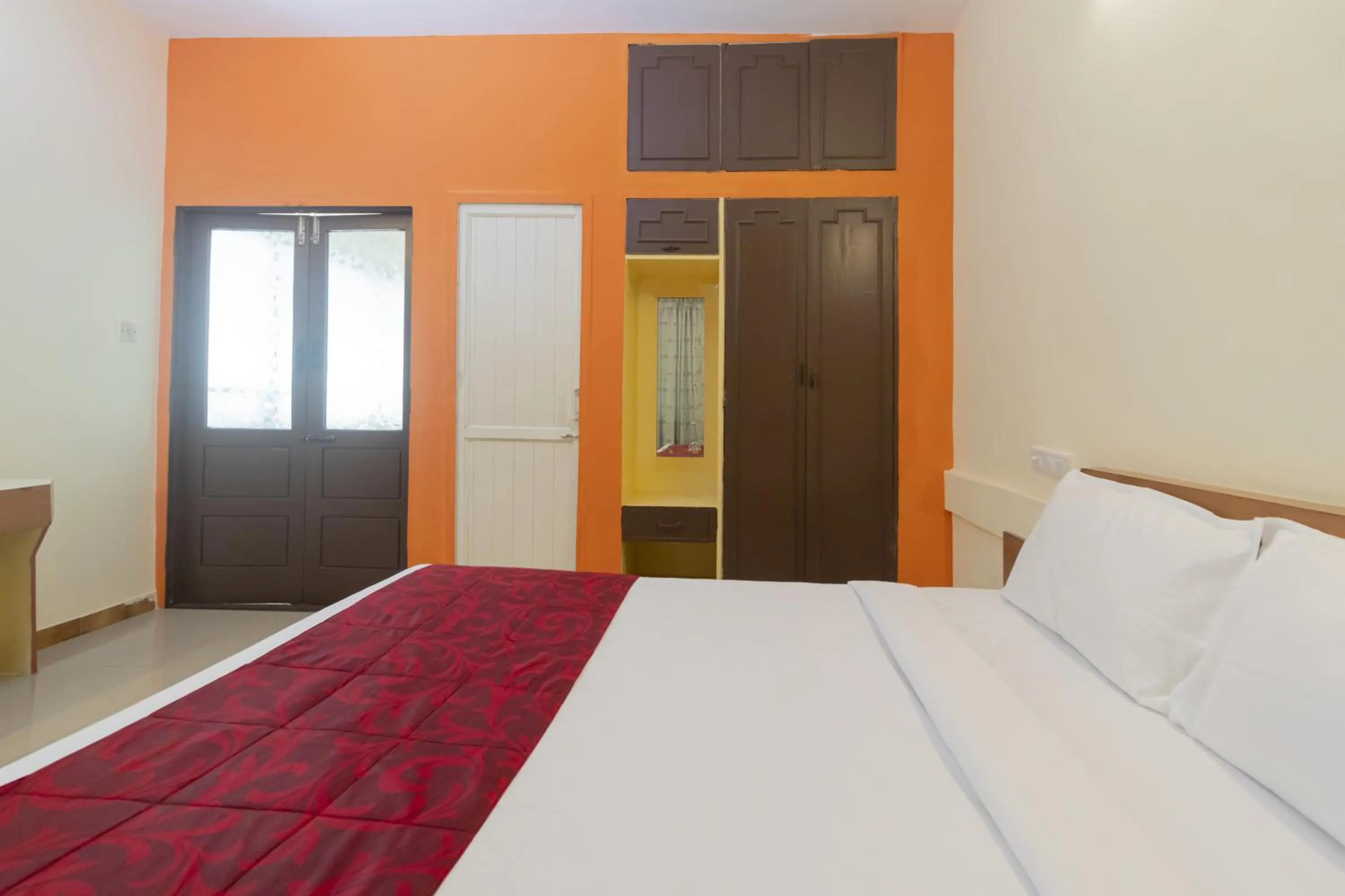 Bed in Hotel Telehaus International