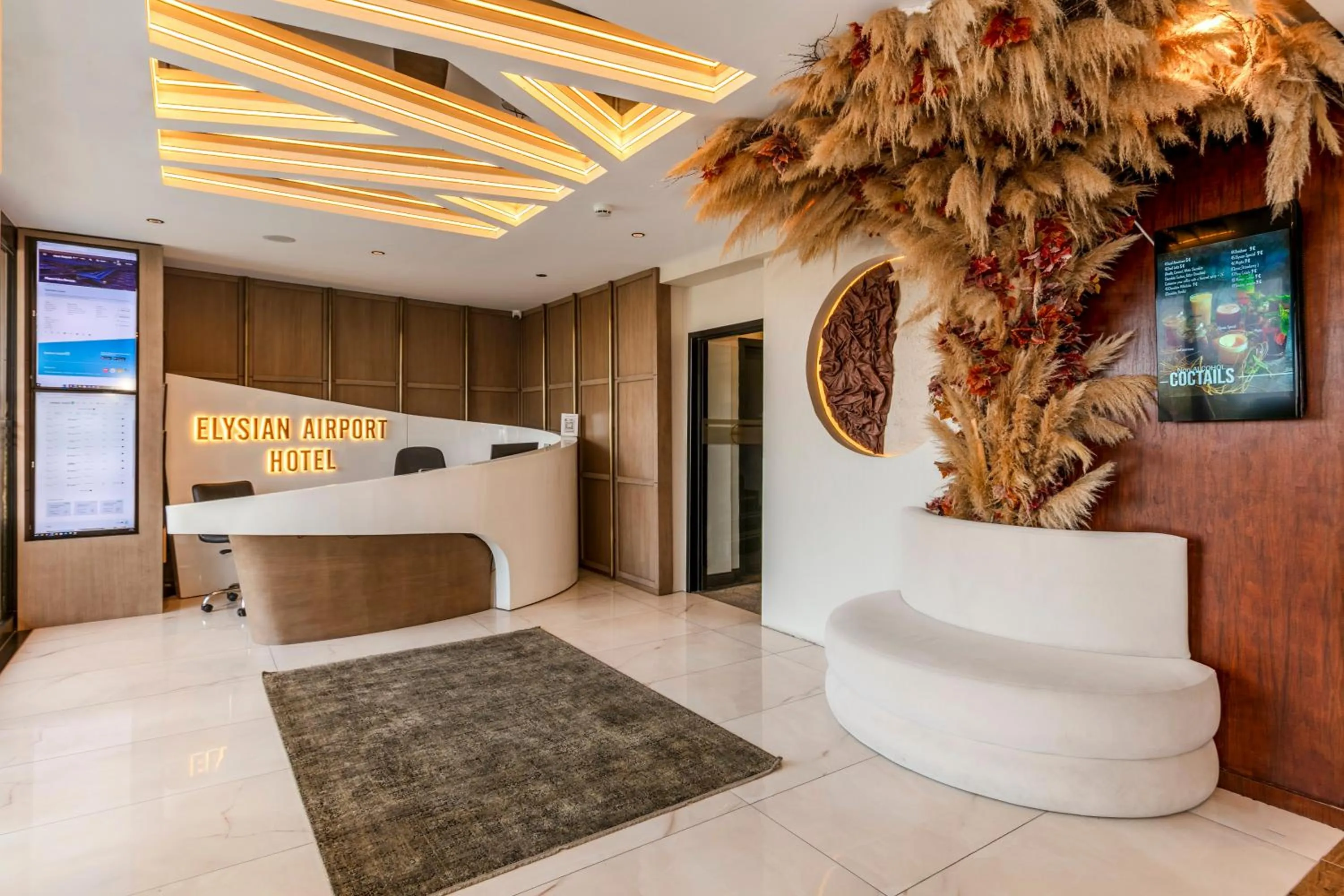 Property building in Elysian Airport Hotel & Restaurant