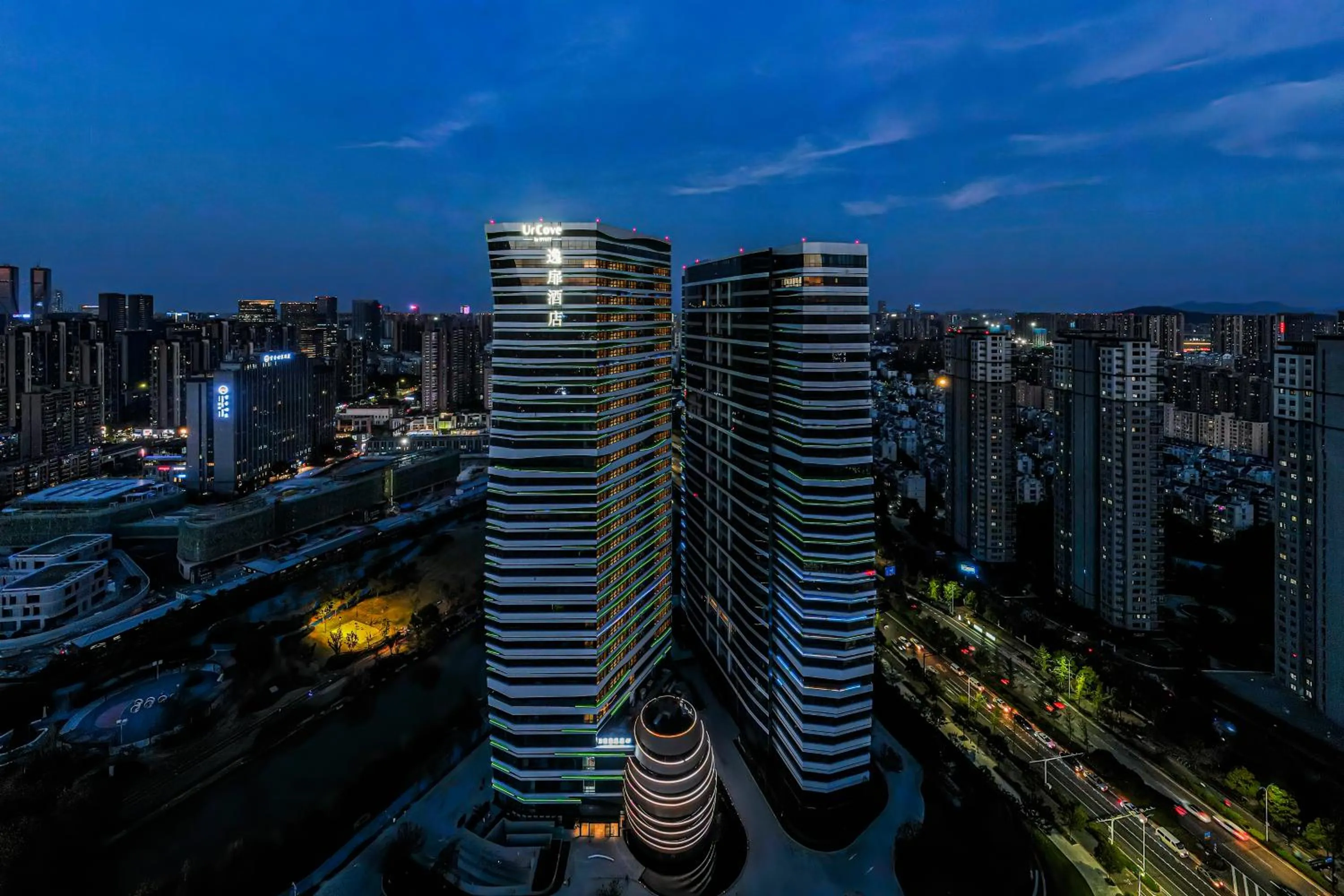 Property building in UrCove by HYATT Hangzhou Riverside CBD