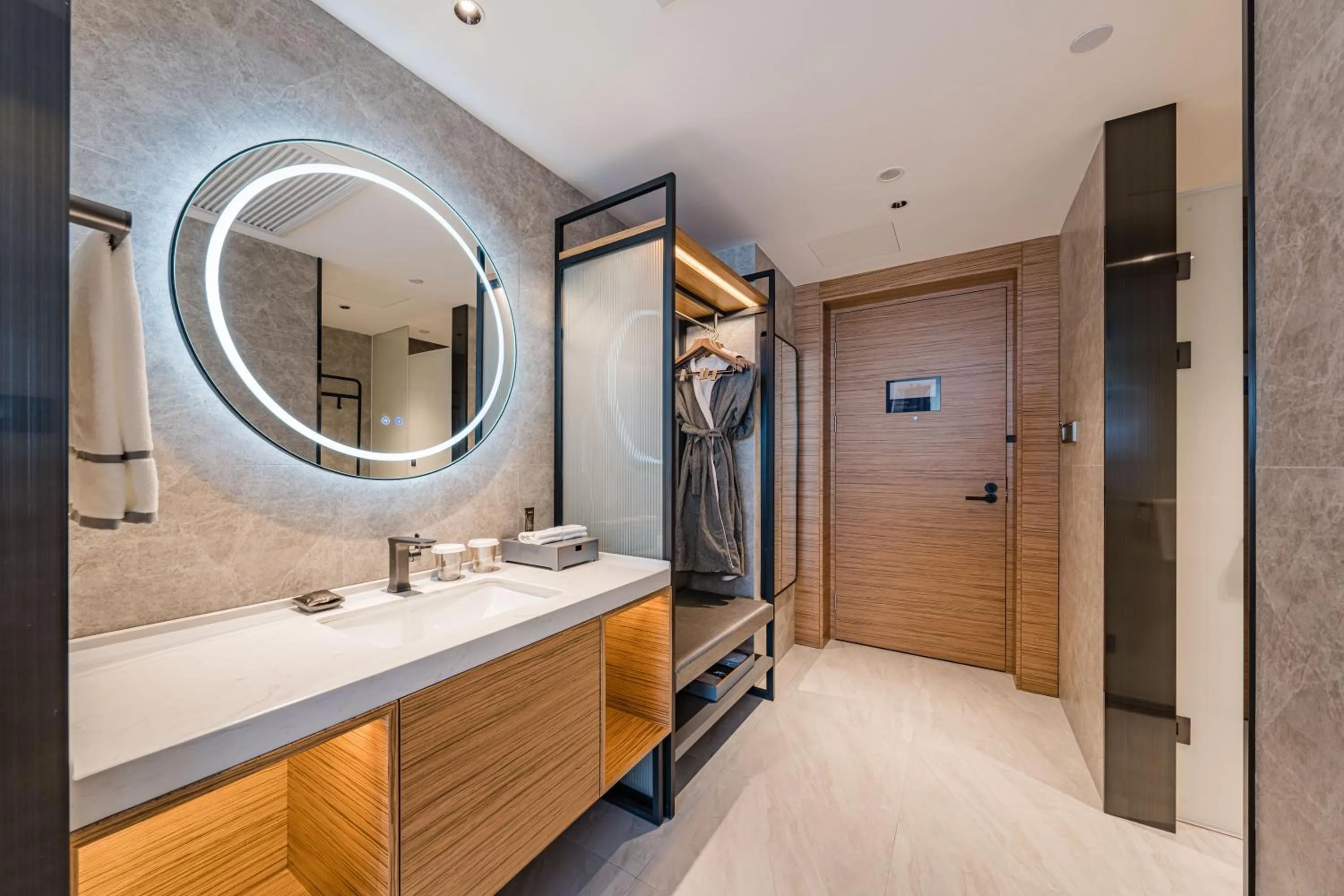 Bathroom in UrCove by HYATT Hangzhou Riverside CBD