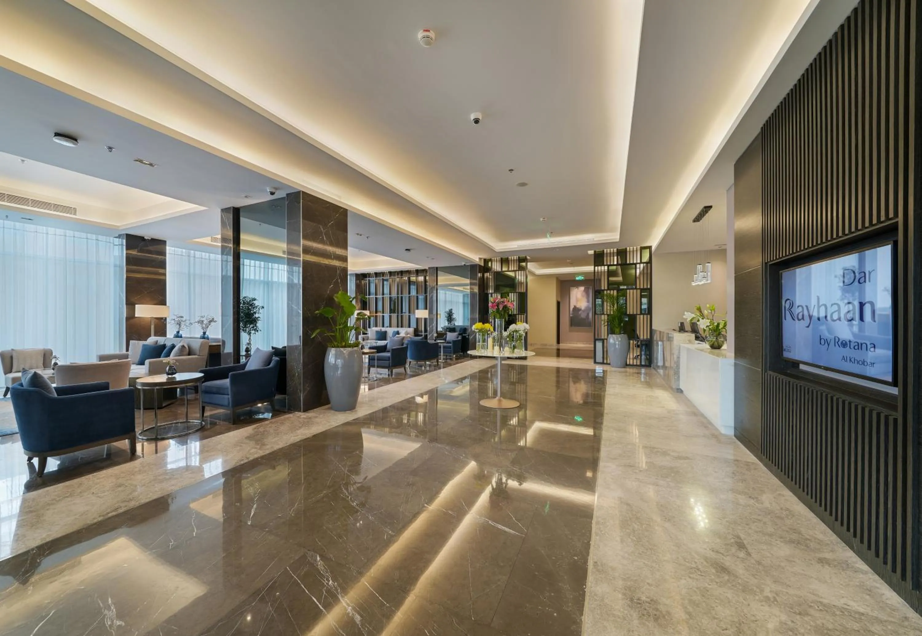 Lobby or reception in Dar Rayhaan by Rotana Al Khobar