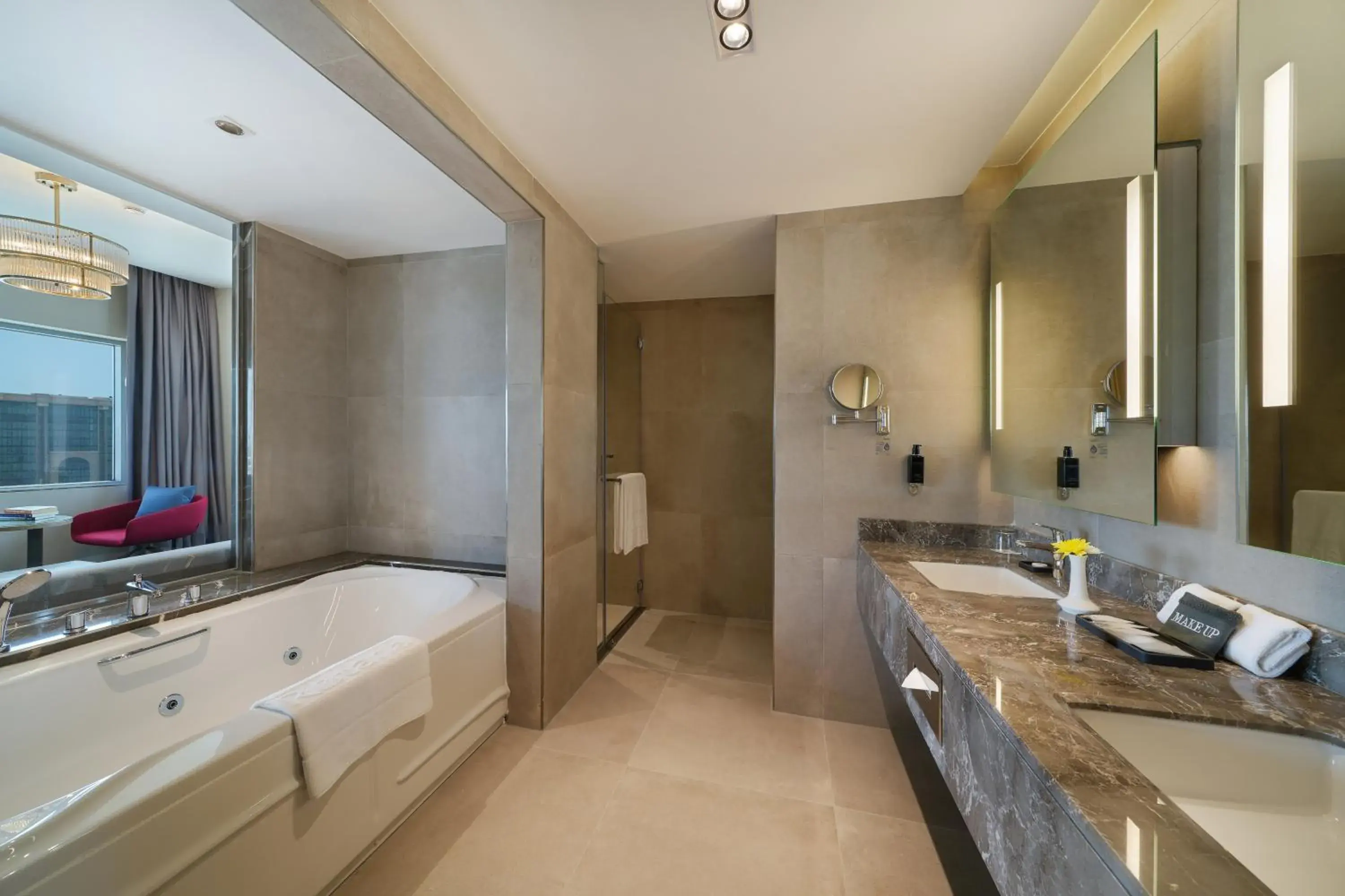 One Bed Room suite -King bed - City View with Jacuzzi in Dar Rayhaan by Rotana Al Khobar One Bed Room suite -King bed - City View with Jacuzzi in Dar Rayhaan by Rotana Al Khobar