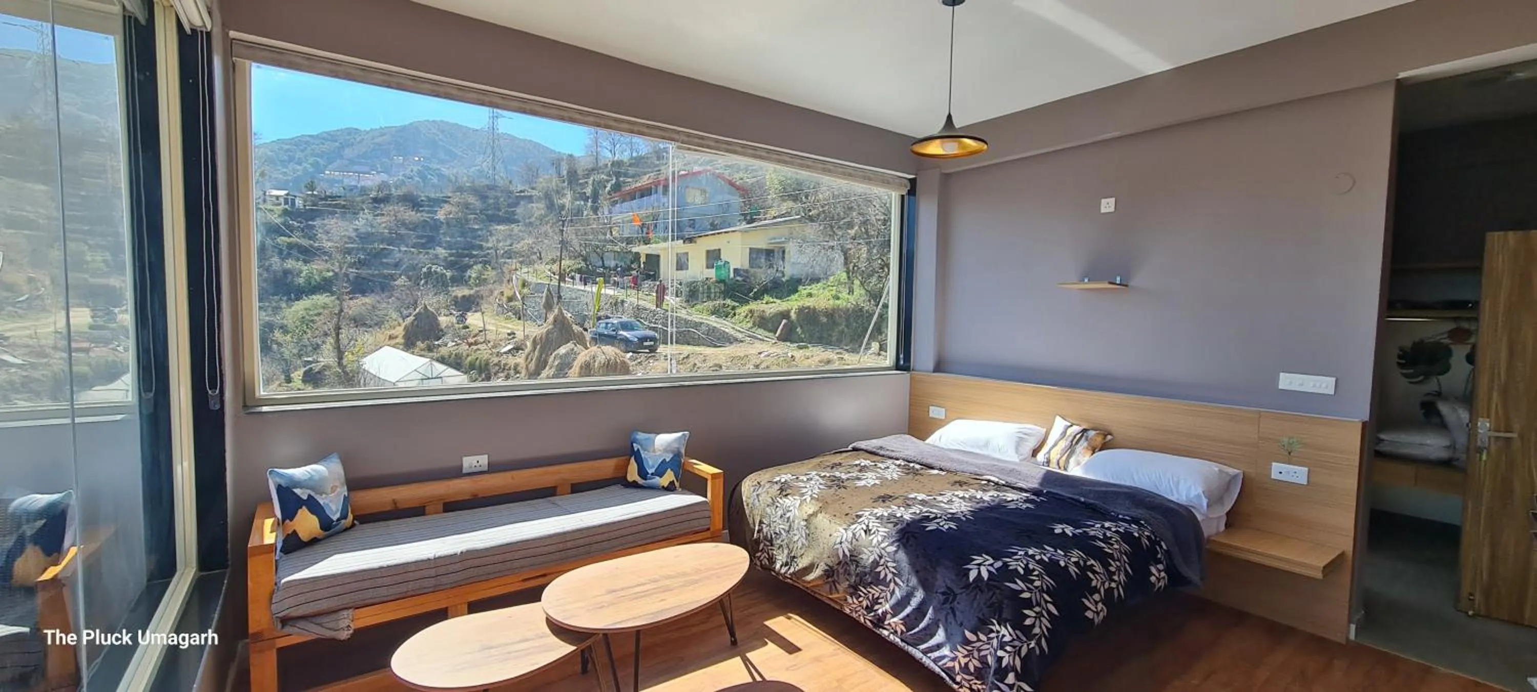 Photo of the whole room, Bed in The Pluck- Boutique Luxury Homestay