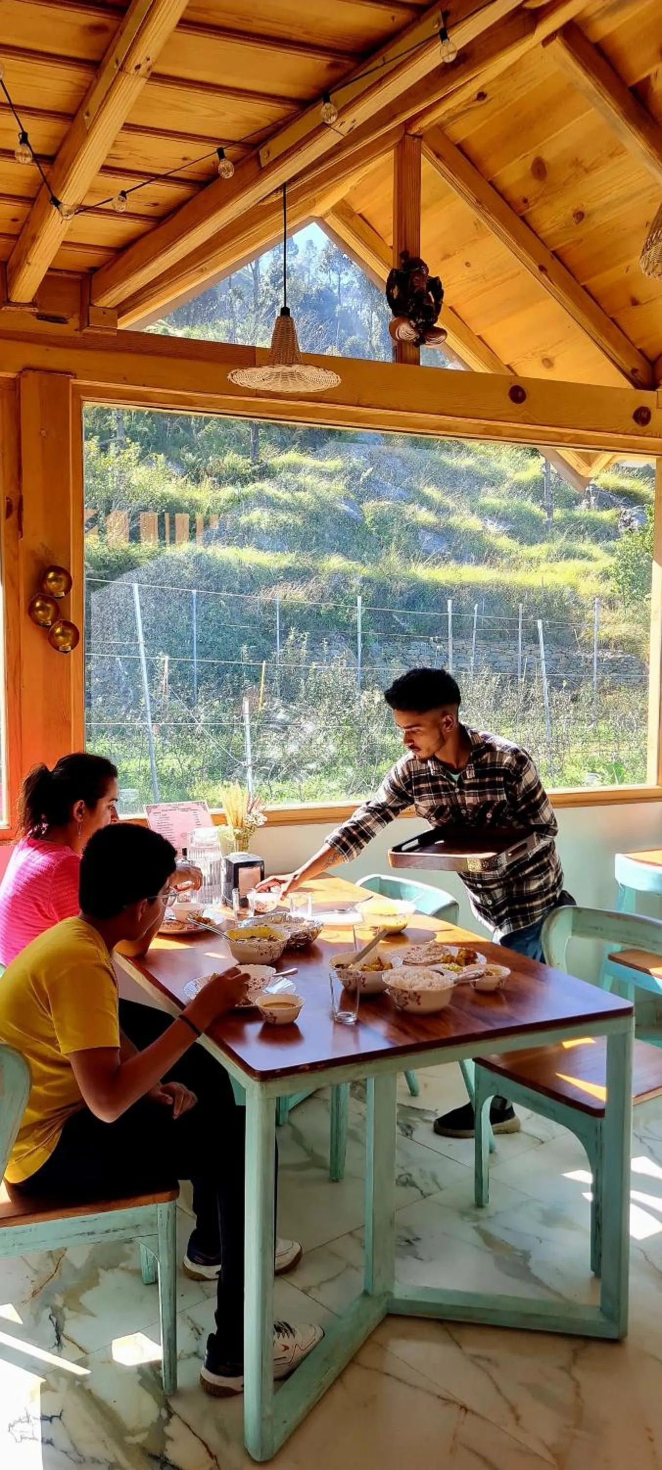 Dining area in The Pluck- Boutique Luxury Homestay