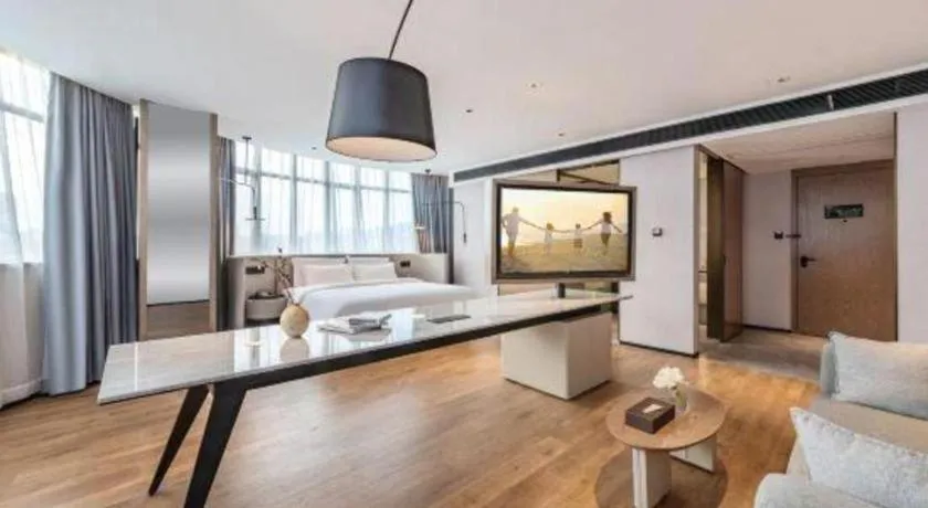 Bed in Yian Business Hotel