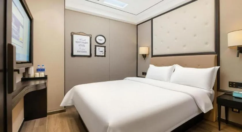 Bed in Xana Lite Beijing Tiananmen Dashilanr Branch