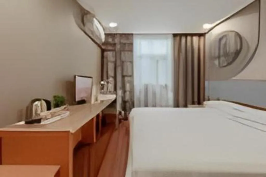 Bed in Home Inn Hotel Chengdu Gaoshengqiao Subway Station