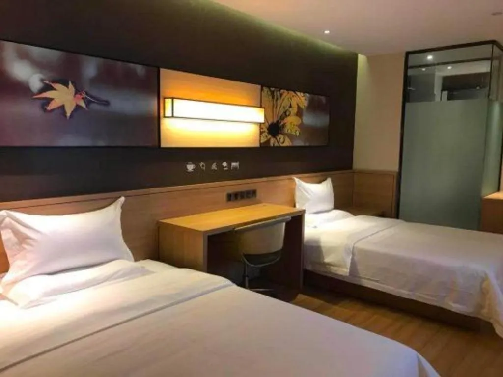 Bed in IU Hotel Beijing Yizhuang Economic Development Zone 2nd Chuangke Street